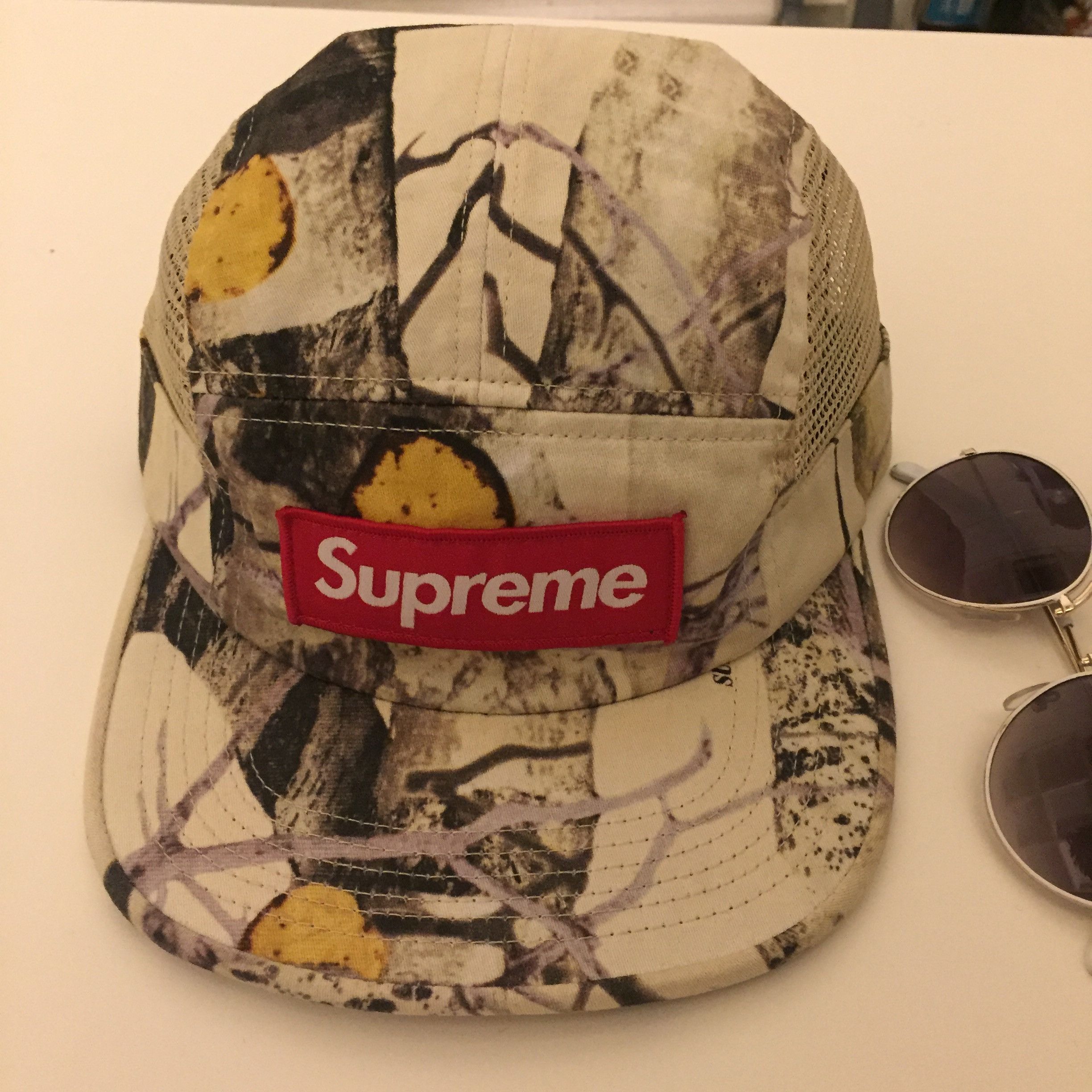 Supreme Aspen Camp Hat S/S14 Supreme Aspen Camo Camp Cap 9.5/10 I don main image 3