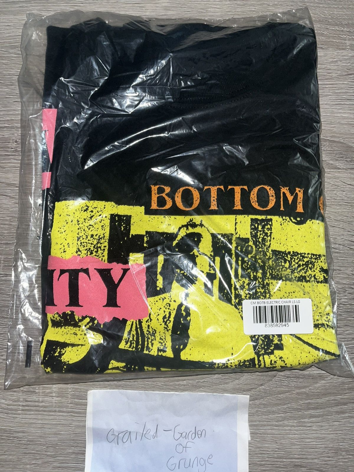 Band Tees × City Morgue CITY MORGUE BOTTOM OF THE BARREL ELECTRIC CHAIR LONG SLEEVE Size US L / EU 52-54 / 3 - 1 Thumbnail
