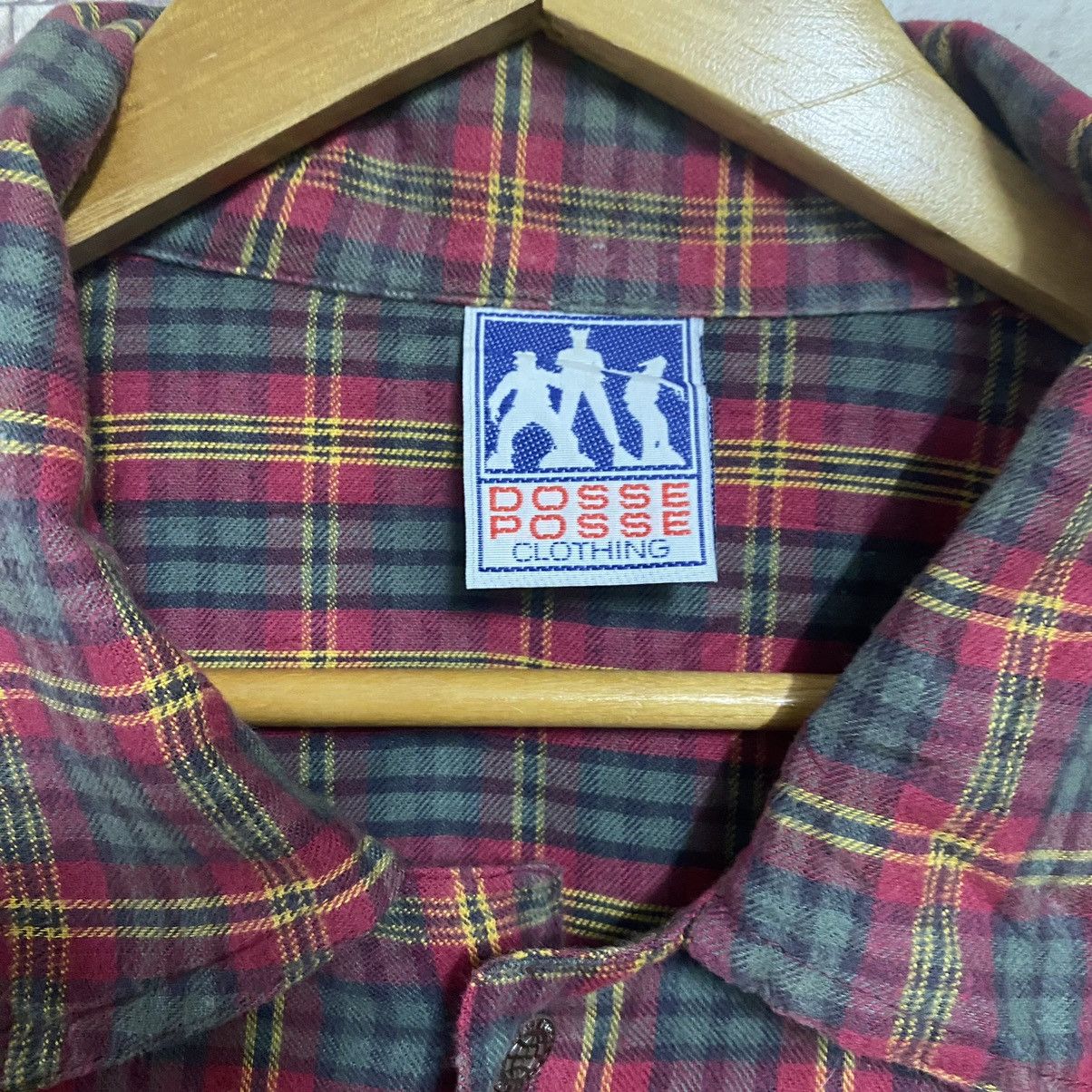 Vintage Vintage DOSSE POSSE Flannel Jacket Size US XL / EU 56 / 4 - 8 Thumbnail