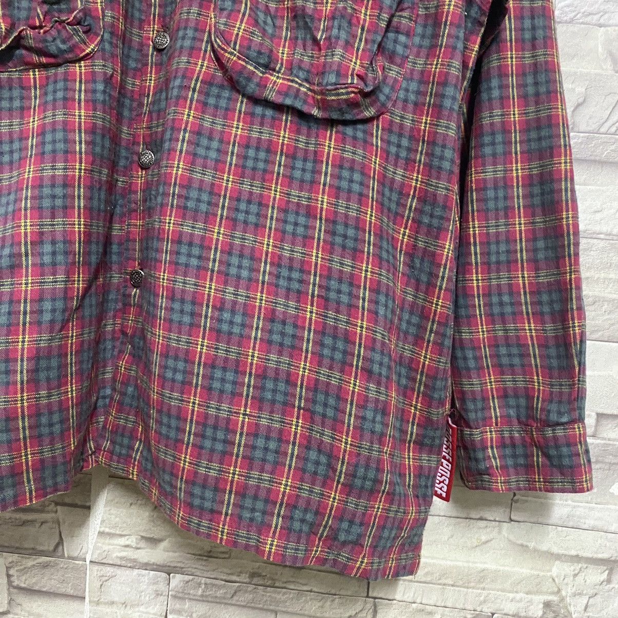 Vintage Vintage DOSSE POSSE Flannel Jacket Size US XL / EU 56 / 4 - 7 Thumbnail