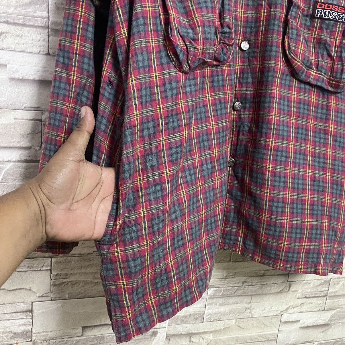 Vintage Vintage DOSSE POSSE Flannel Jacket Size US XL / EU 56 / 4 - 11 Thumbnail