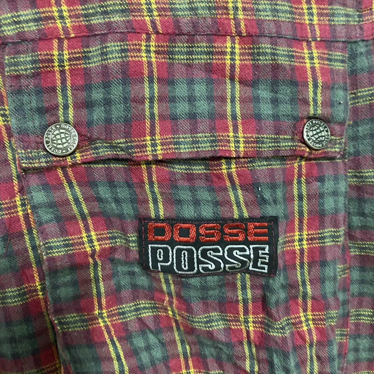 Vintage Vintage DOSSE POSSE Flannel Jacket Size US XL / EU 56 / 4 - 10 Thumbnail