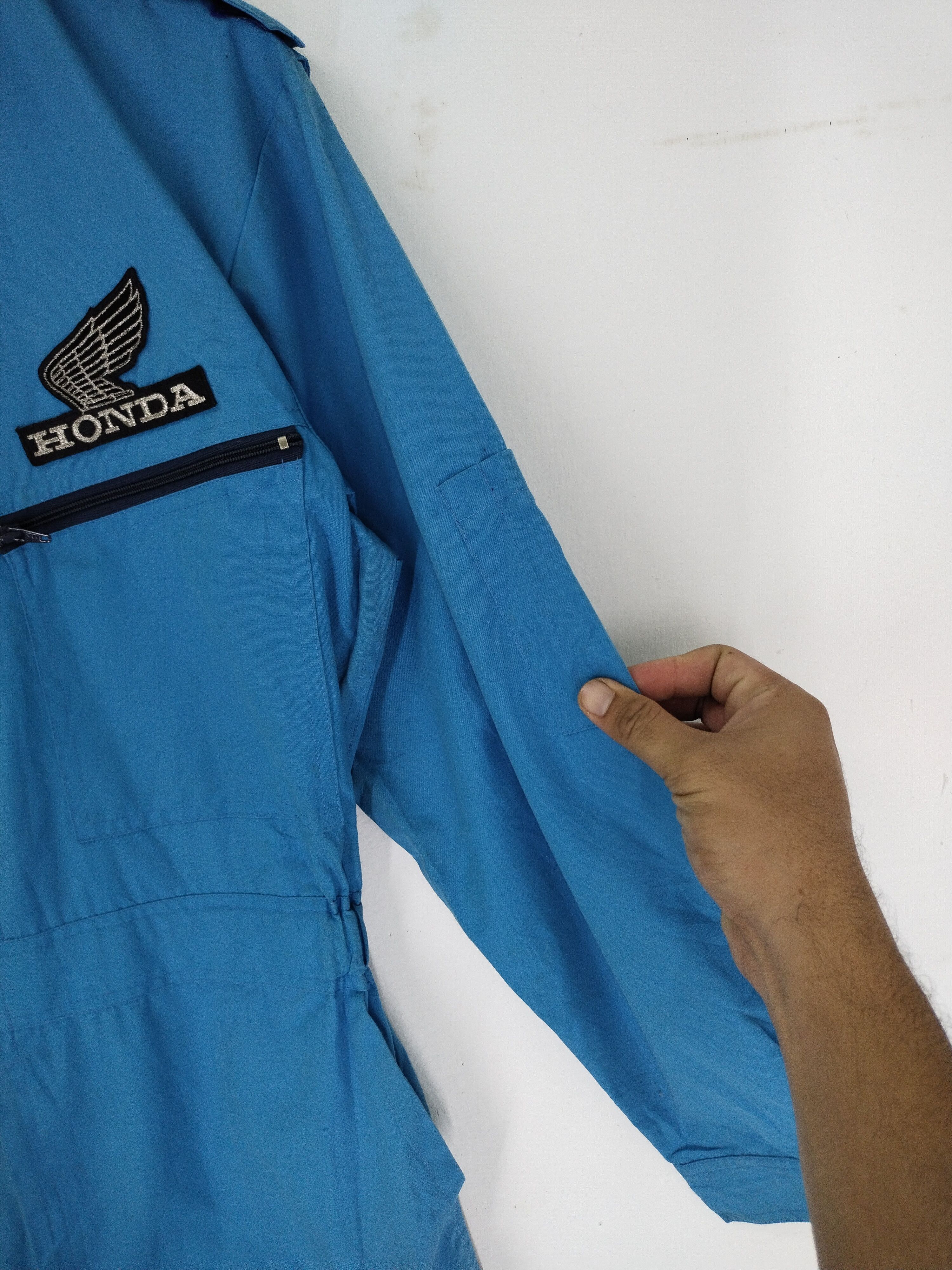 Honda × Vintage Vintage Honda Racing Team Overall Jacket Size US L / EU 52-54 / 3 - 2 Thumbnail
