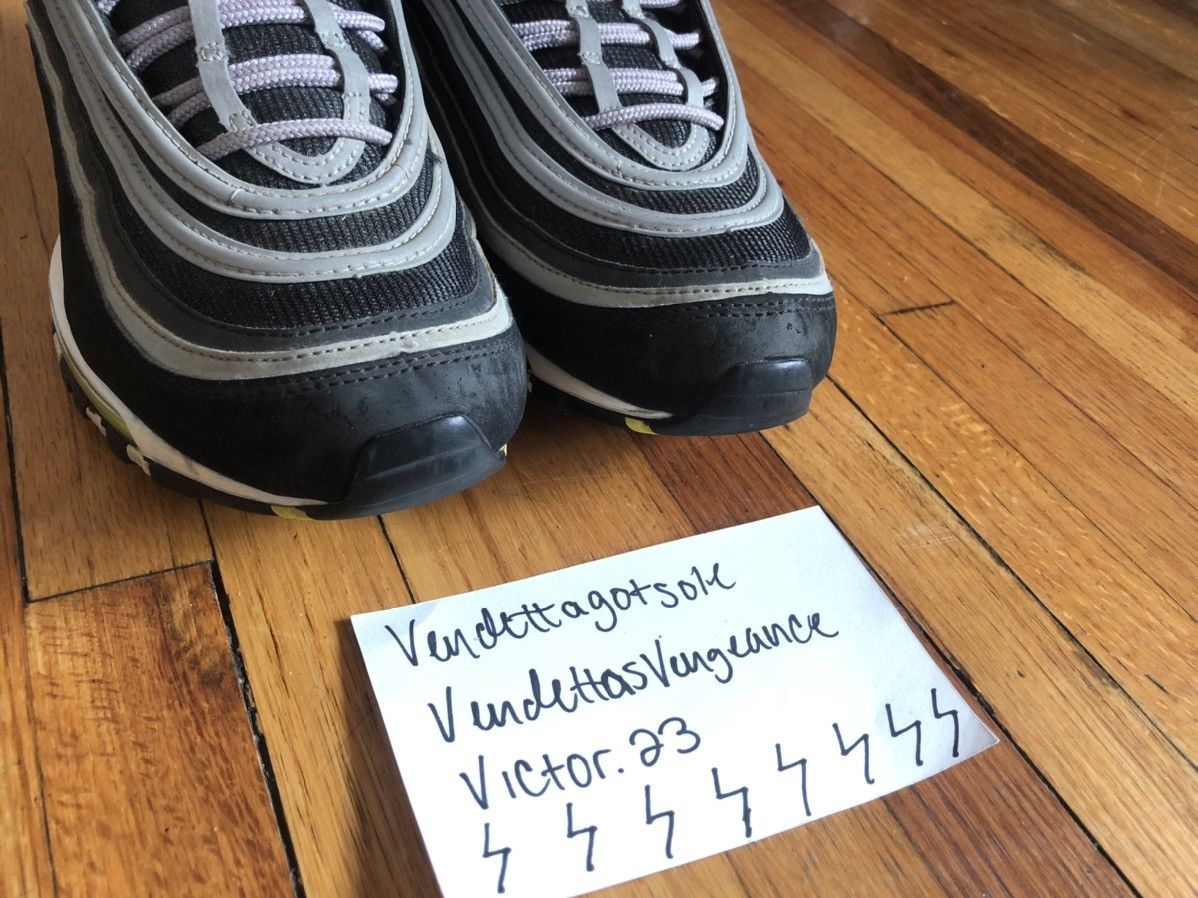 Nike Nike Air Max 97 OG Black Volt QS 2017 US9.5 Size US 9.5 / EU 42-43 - 3 Thumbnail