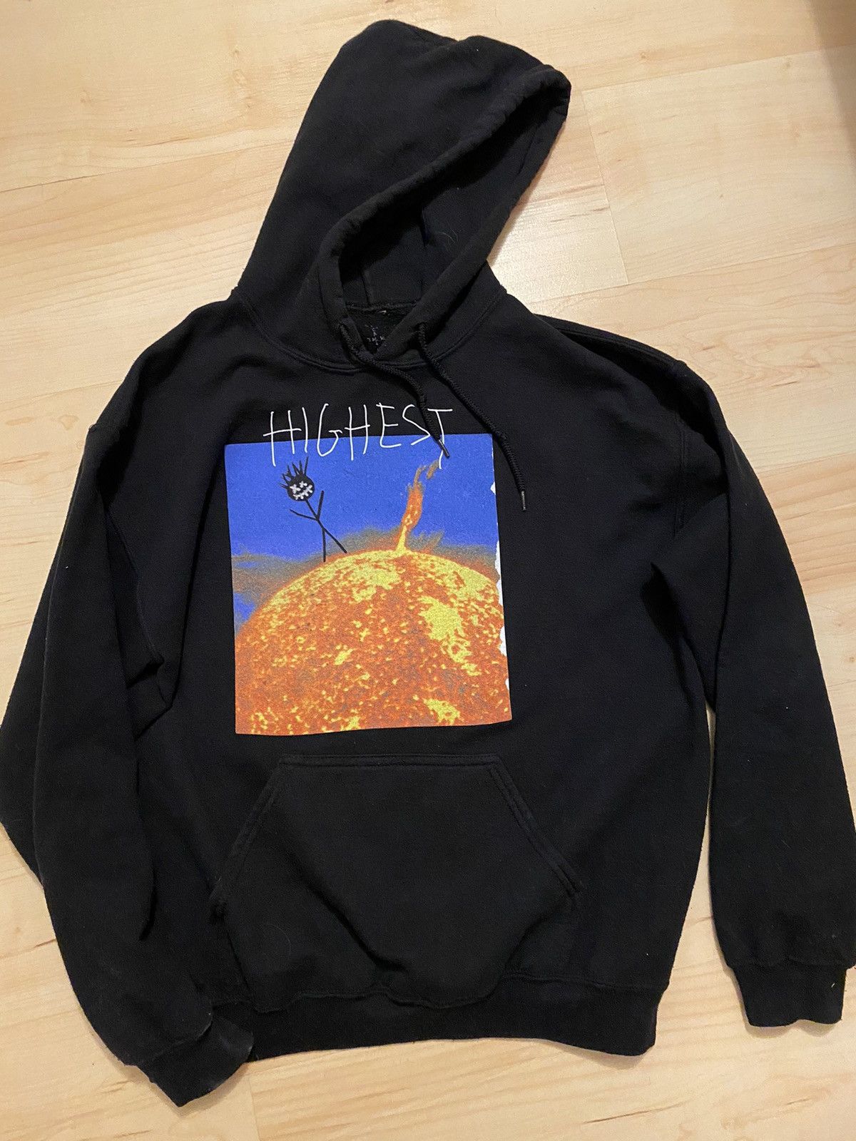 Travis Scott Travis Scott Highest In The Room Sun Hoodie | Grailed