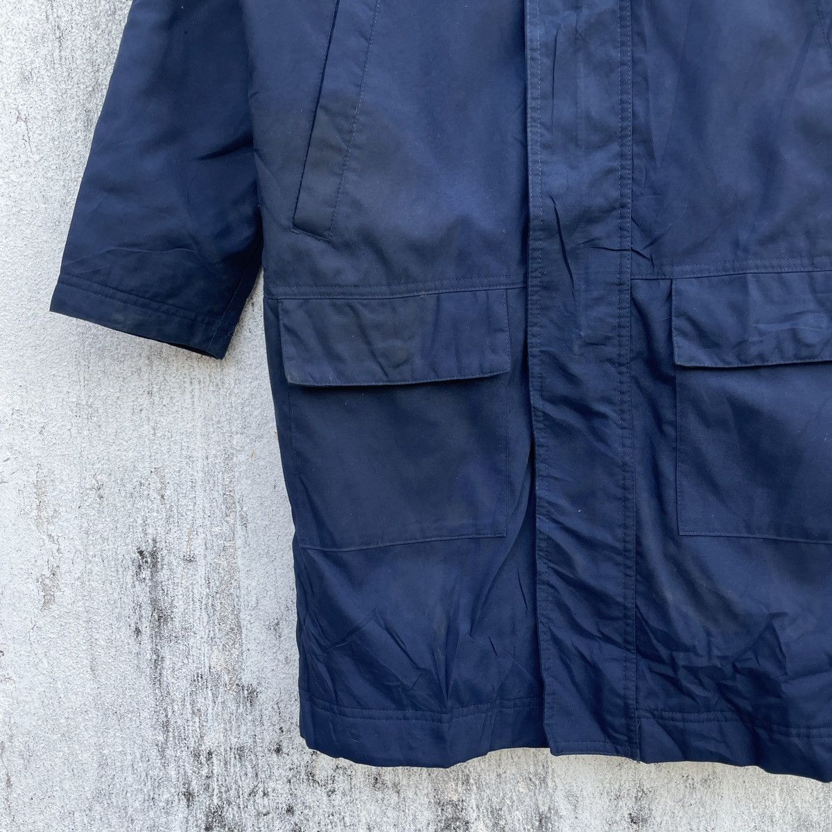 Nike Vintage Nike Embroidery Small Logo Long Jacket #R1944 Size US S / EU 44-46 / 1 - 3 Thumbnail