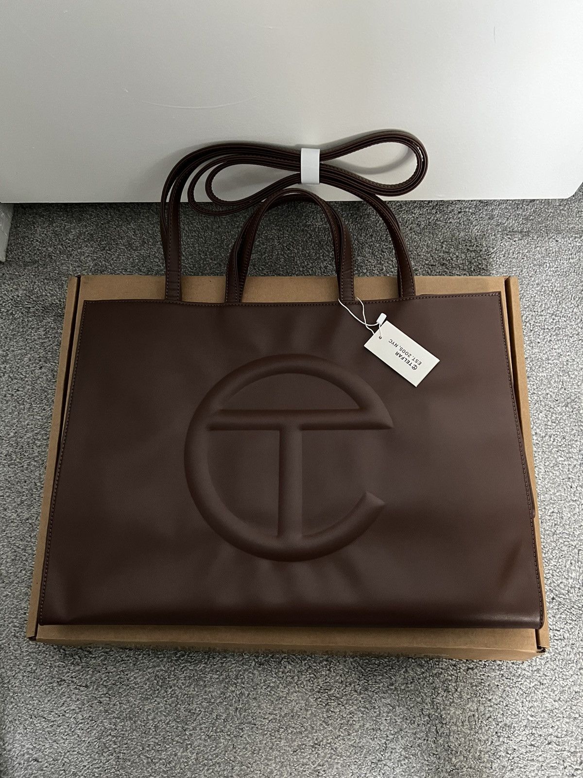 Telfar Telfar Chocolate Large Shopper Size ONE SIZE - 1 Thumbnail