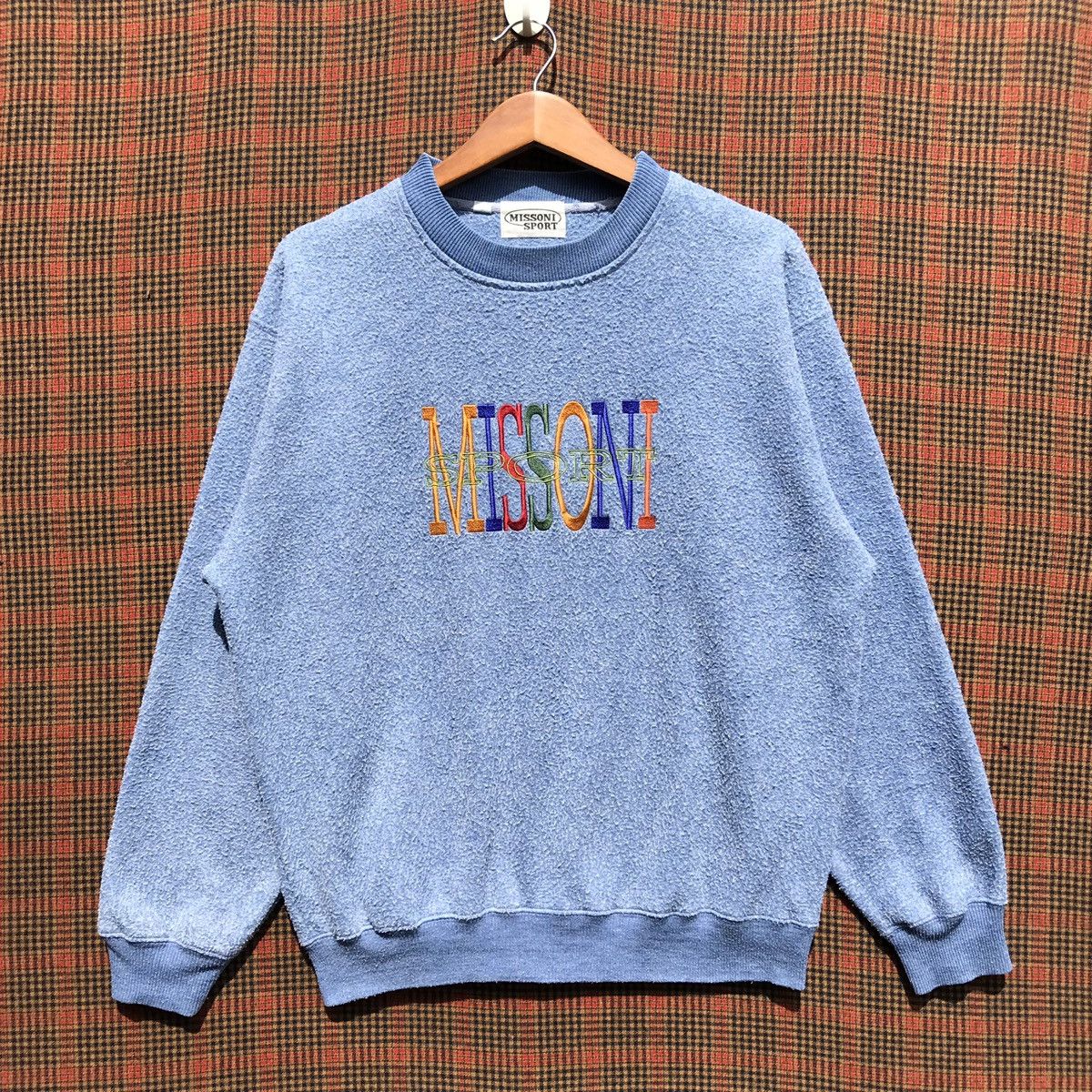 Missoni Vintage Missoni Sport Sweatshirt Embroidey Missoni Size US S / EU 44-46 / 1 - 1 Thumbnail