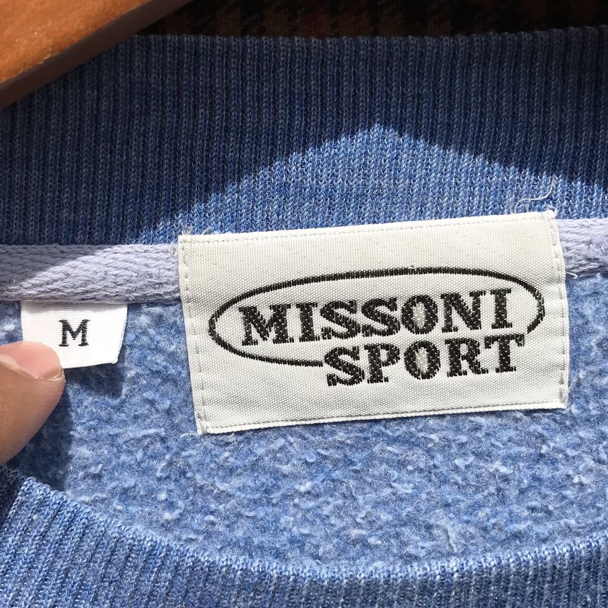 Missoni Vintage Missoni Sport Sweatshirt Embroidey Missoni Size US S / EU 44-46 / 1 - 8 Thumbnail