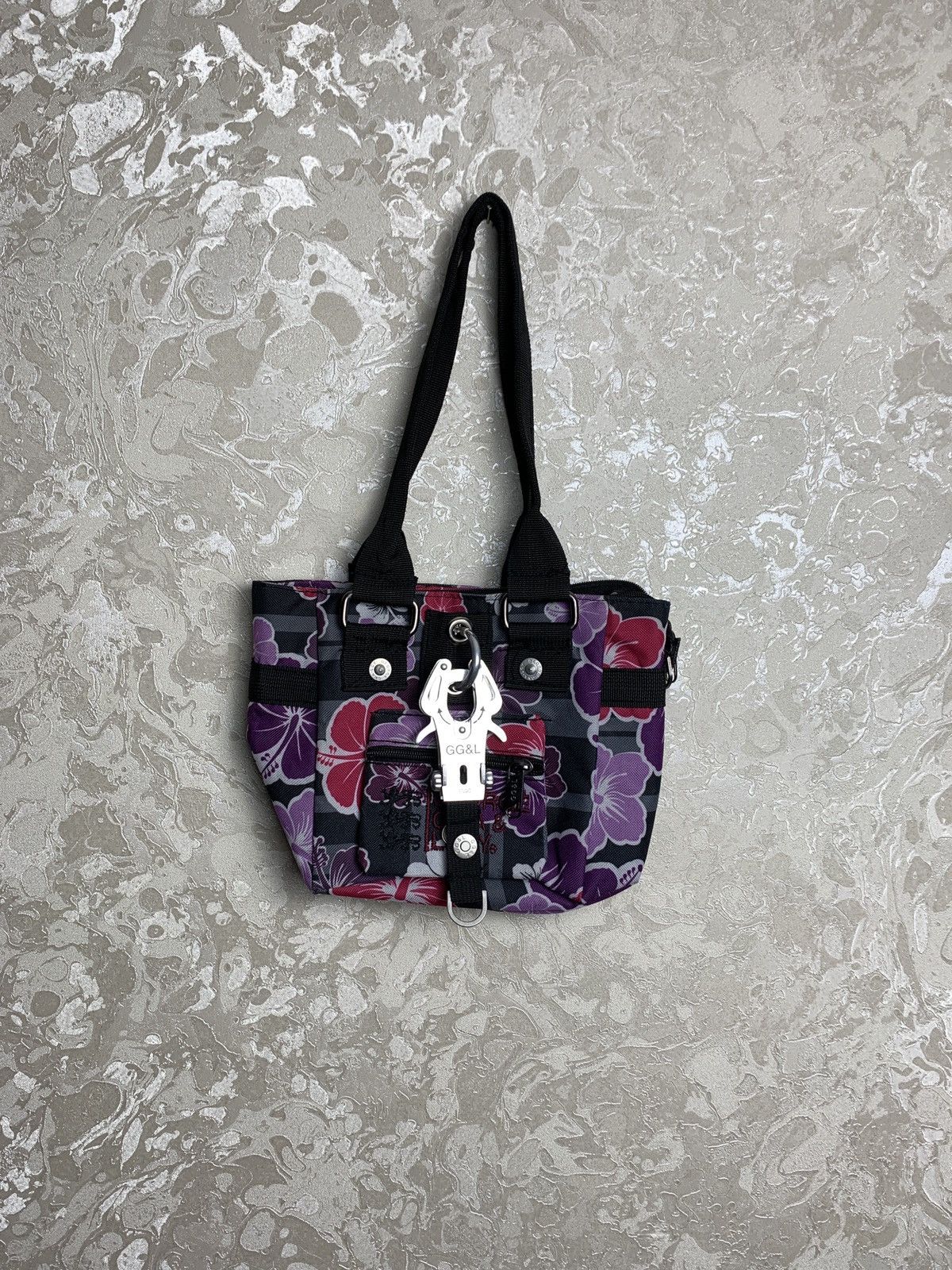 George Gina Lucy multi pocket flowers mini cargo bag alyx
