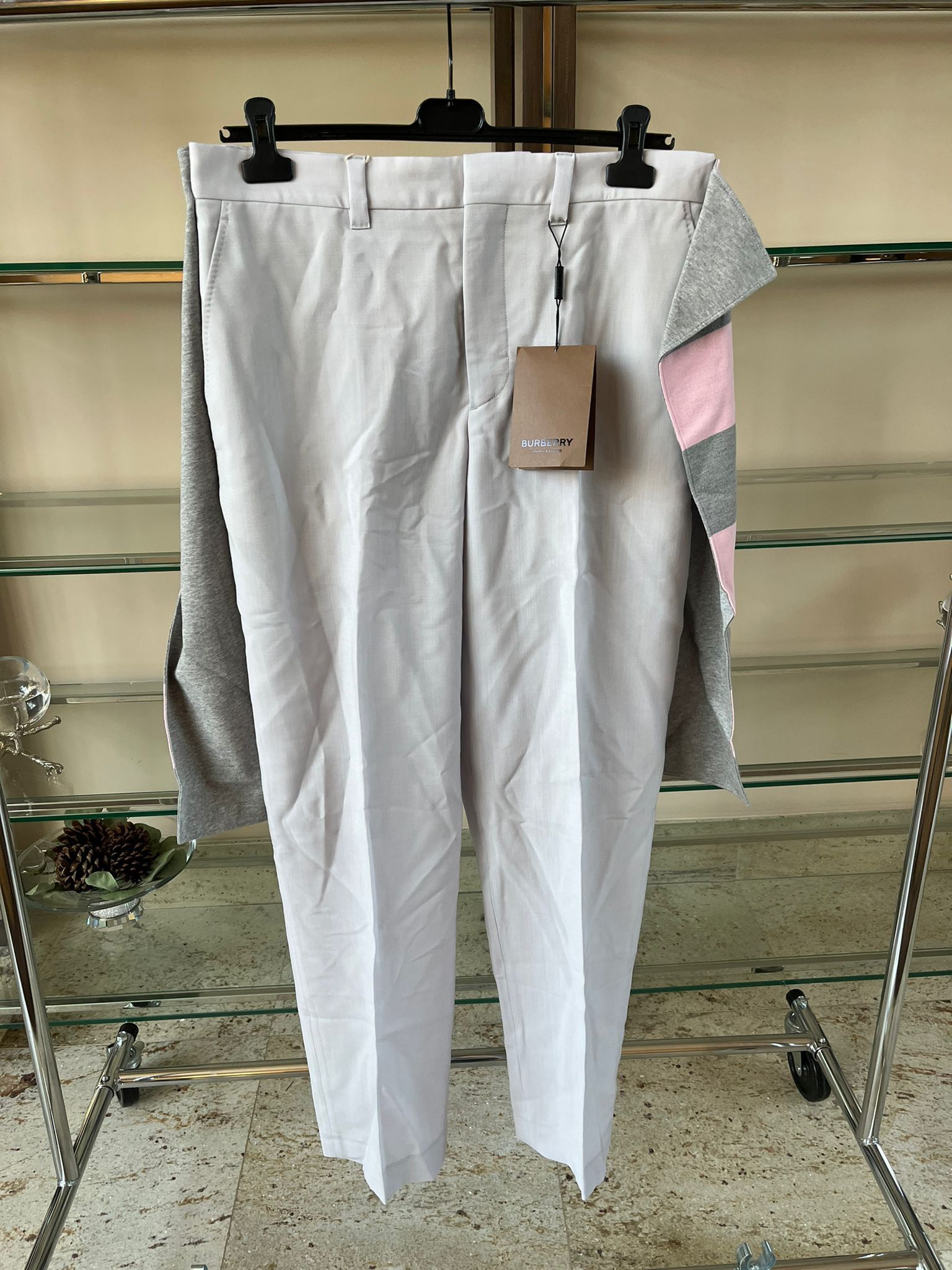 M86Z7 Shirt Attache Pants in Light Pebble Grey