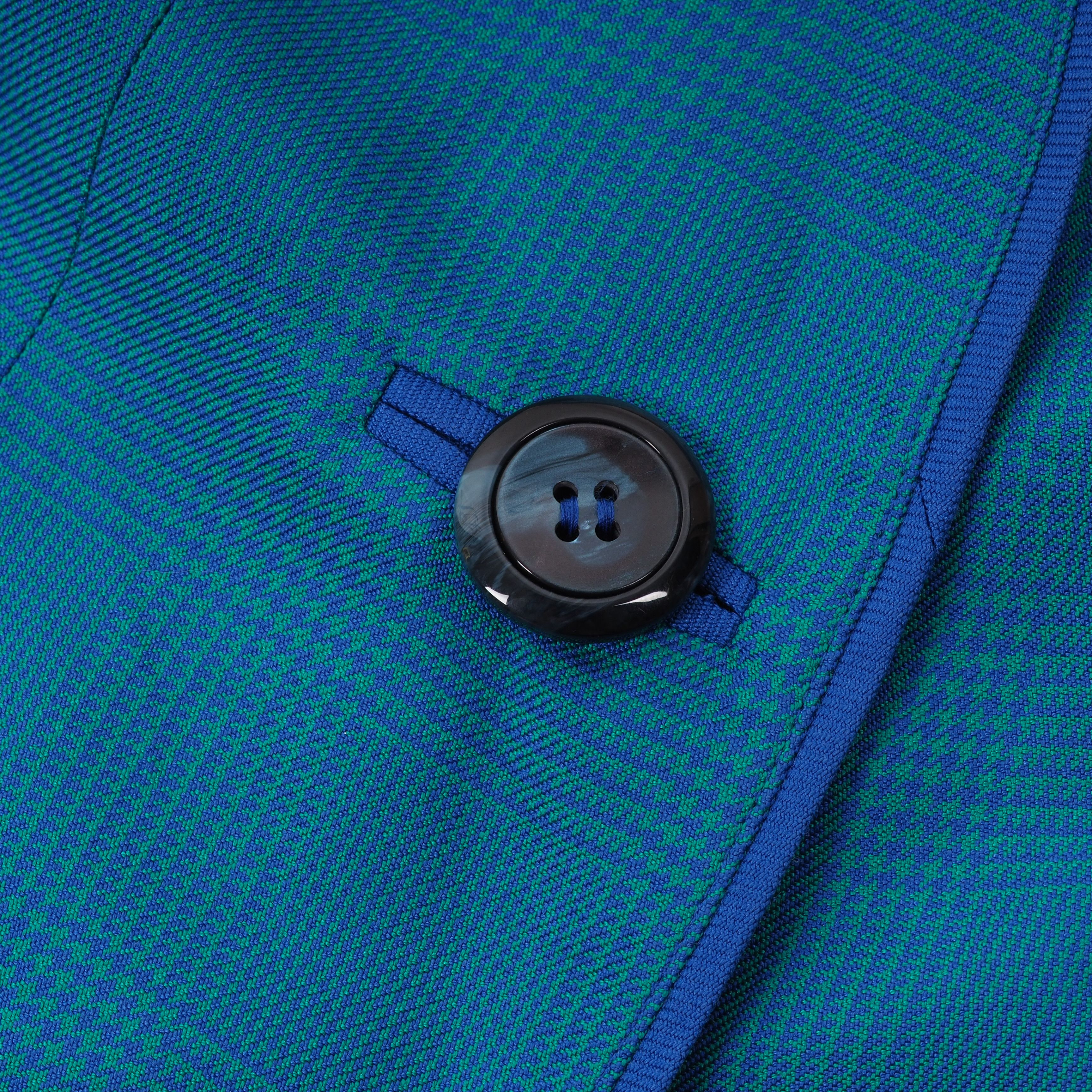 Thierry Mugler Thierry Mugler Vintage 80s Blue Structured Blazer Jacket Size XS / US 0-2 / IT 36-38 - 8 Thumbnail