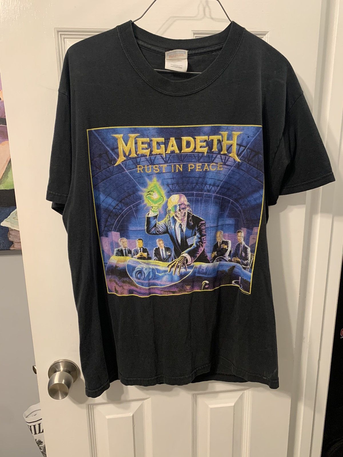2004 MegaDeth Rust in Peace Band Tee