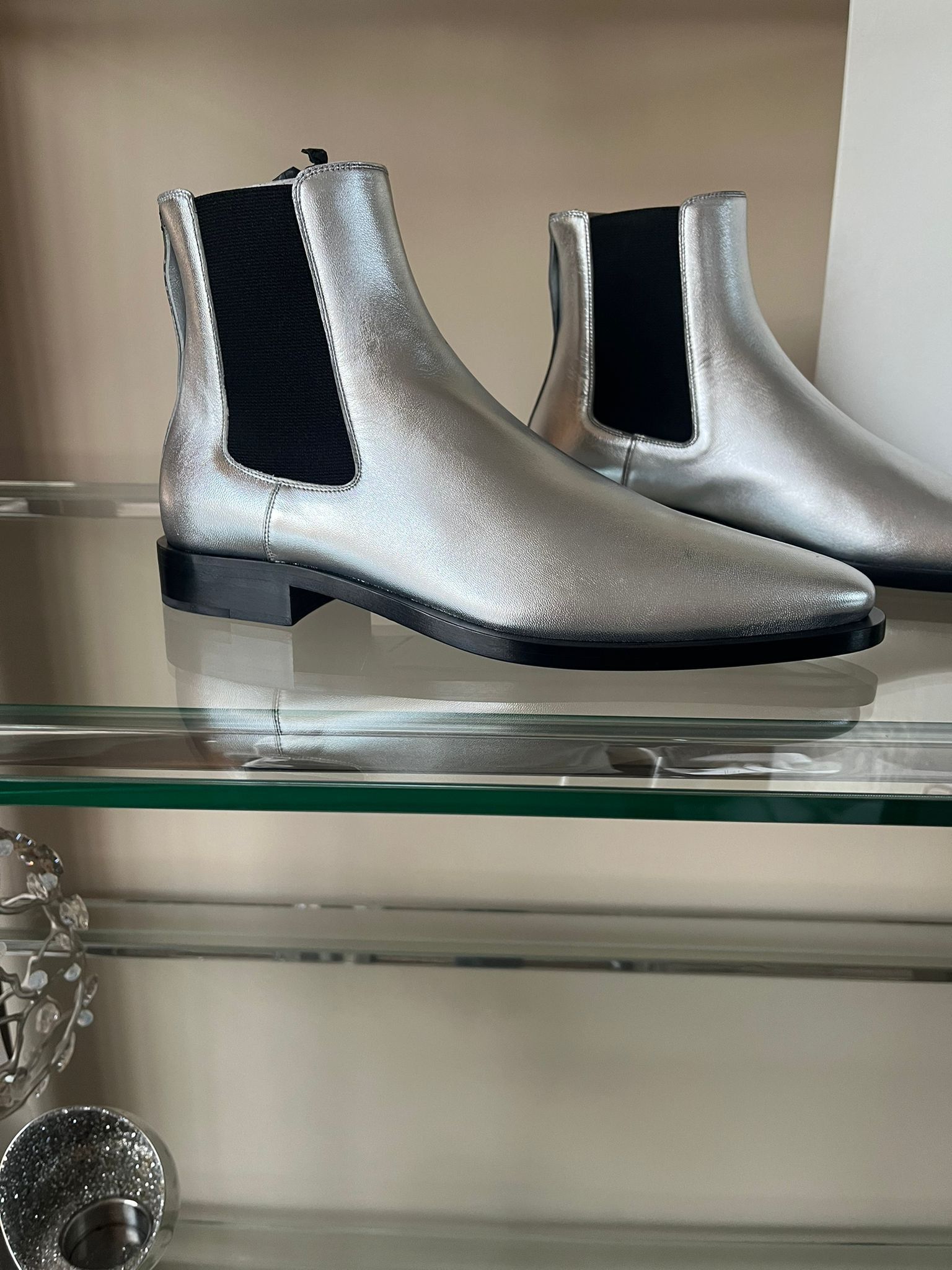 Givenchy Chelsea Boots in Silver Size US 8 / EU 41 - 6 Thumbnail