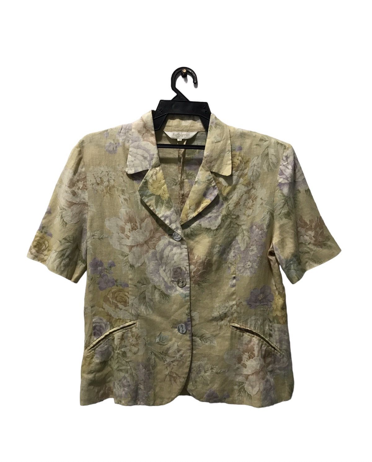 Burberry BURBERRYS SHORT SLEEVE SHIRT BUTTON Size US M / EU 48-50 / 2 - 1 Thumbnail