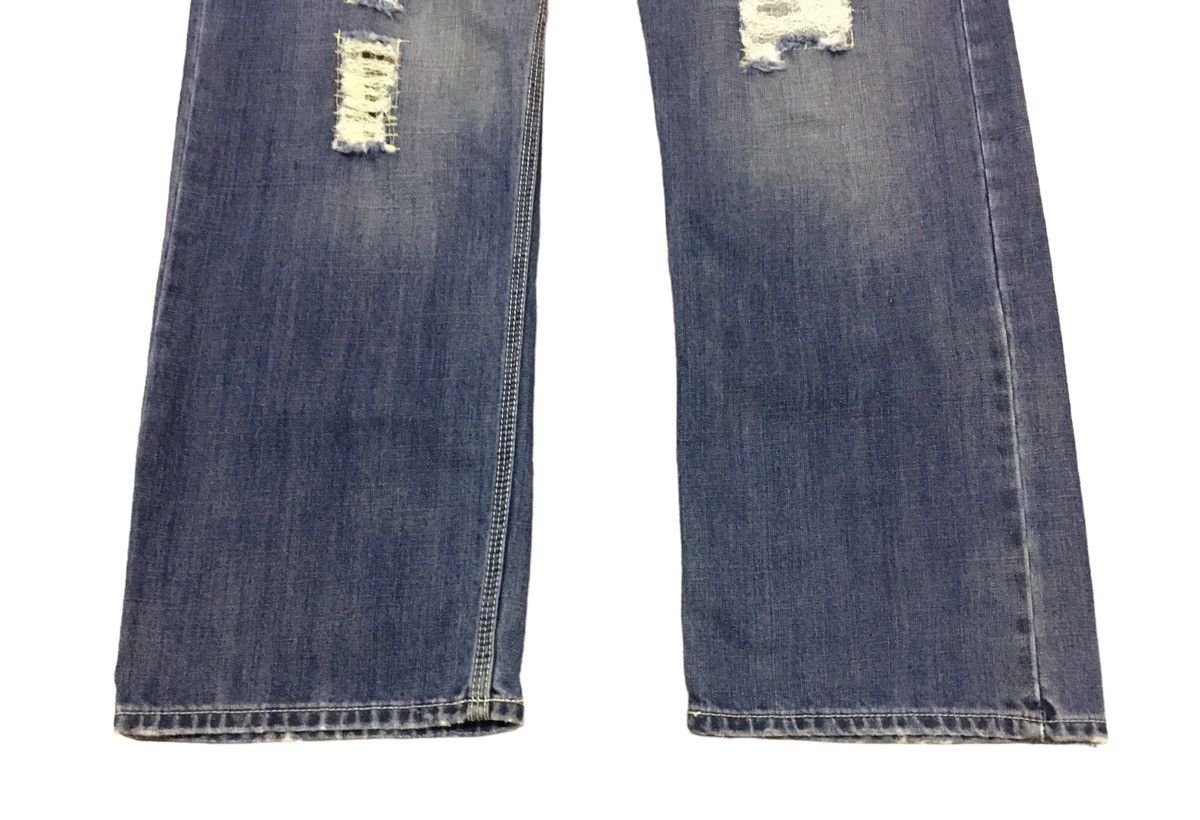 If Six Was Nine × Japanese Brand Rare Design Vintage Brand RealBvoice Distressed Jeans 1990s Size US 32 / EU 48 - 5 Thumbnail