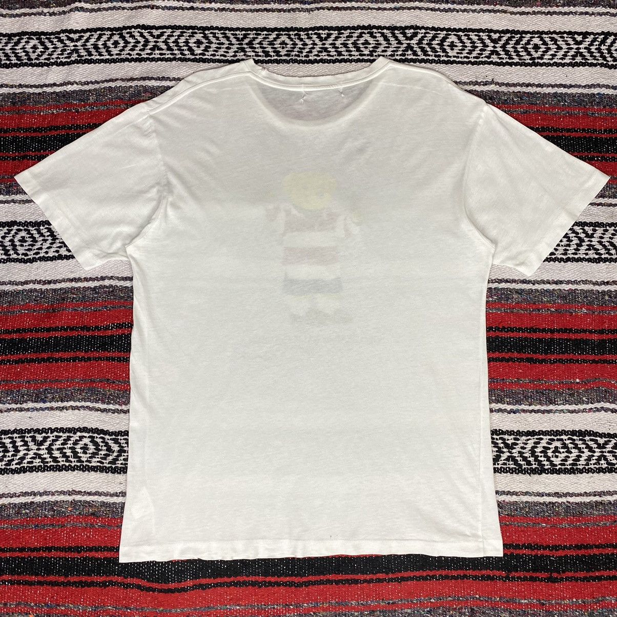 Polo Ralph Lauren 💥Distressed💥90s Vintage Polo Bear By Ralph Lauren Shirt Size US M / EU 48-50 / 2 - 2 Thumbnail