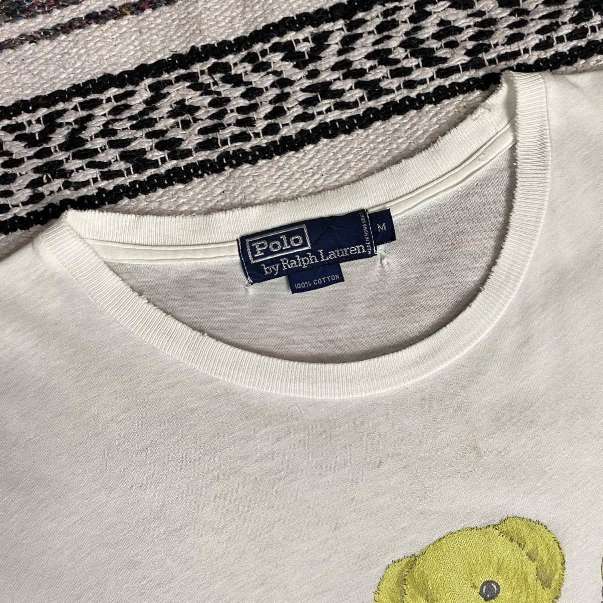 Polo Ralph Lauren 💥Distressed💥90s Vintage Polo Bear By Ralph Lauren Shirt Size US M / EU 48-50 / 2 - 15 Thumbnail