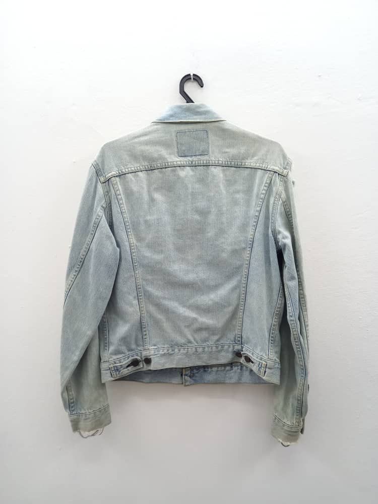 Edition Japan Levi's Big E Distressed Denim Jacket Size US S / EU 44-46 / 1 - 4 Thumbnail