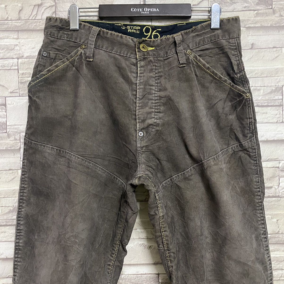 G-Star G-Star Raw Elwood Corduroy Pants Size US 34 / EU 50 - 4 Thumbnail