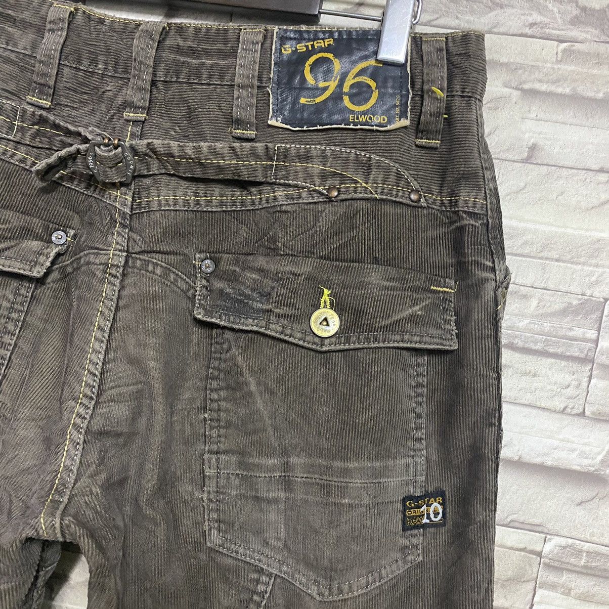 G-Star G-Star Raw Elwood Corduroy Pants Size US 34 / EU 50 - 15 Thumbnail