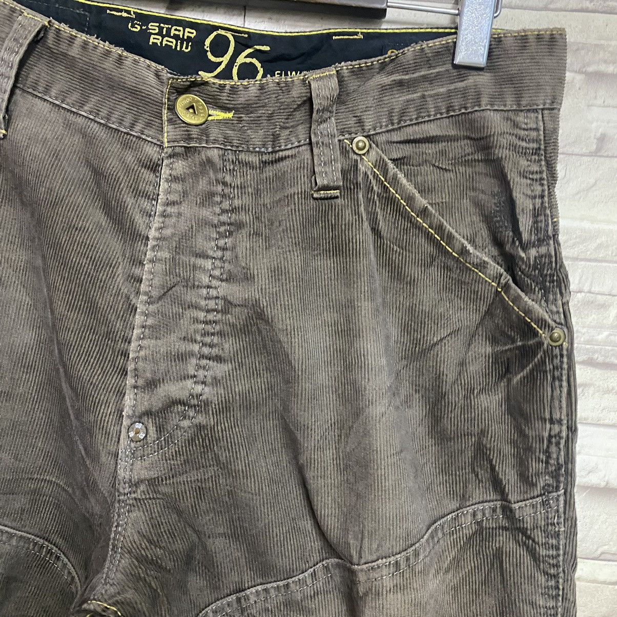 G-Star G-Star Raw Elwood Corduroy Pants Size US 34 / EU 50 - 8 Thumbnail