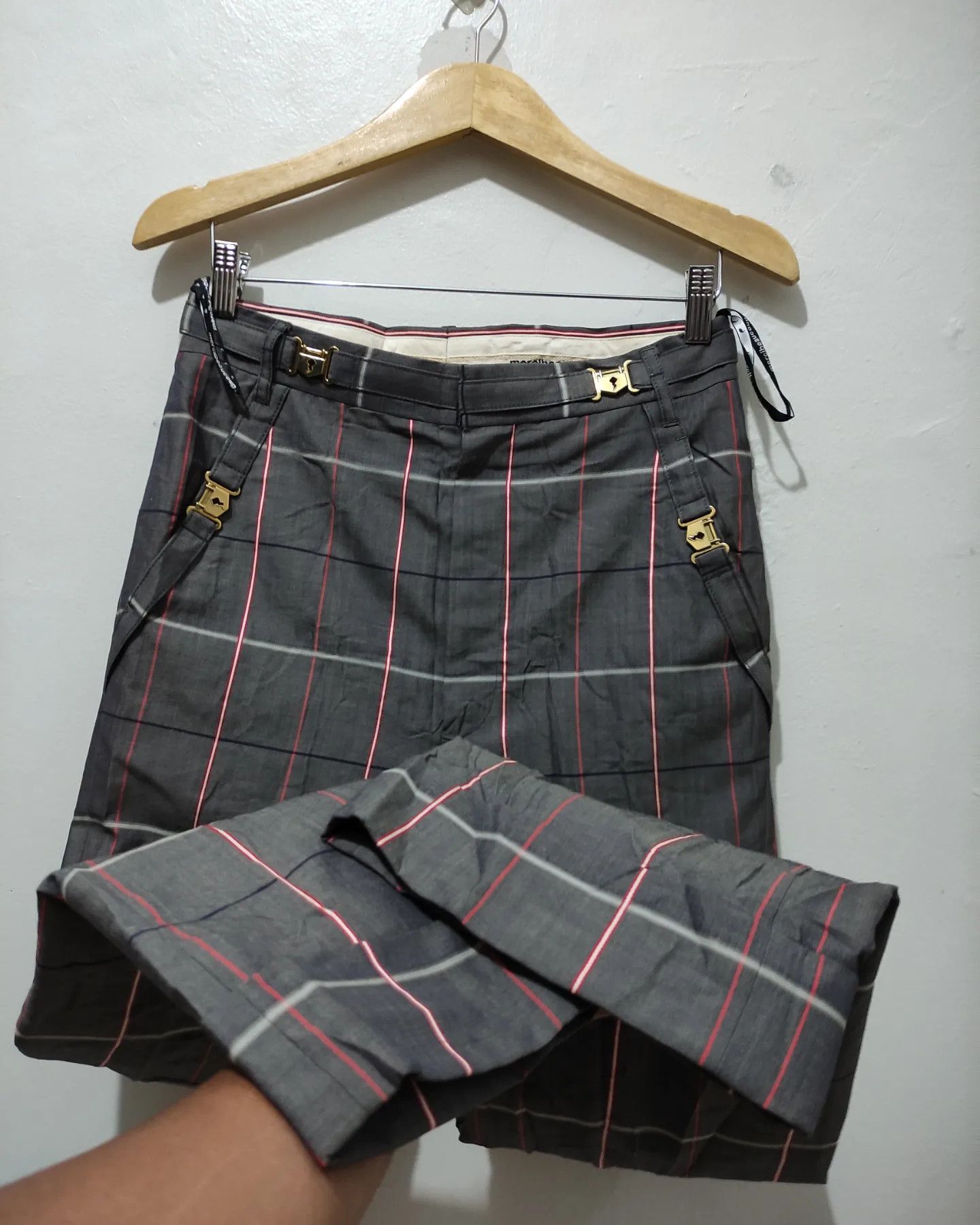 Issey Miyake × mercibeaucoup Mercibaucoup Issey Miyake Plaid Slack Pant Nice Design Size US 30 / EU 46 - 5 Thumbnail