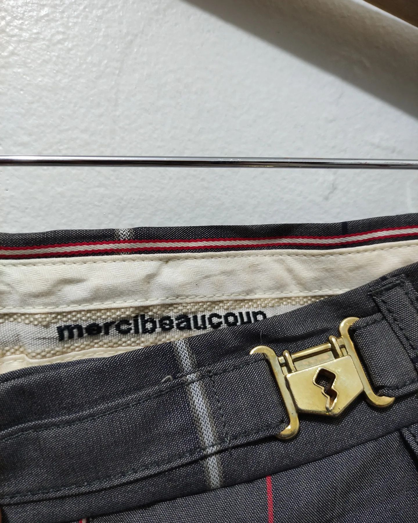 Issey Miyake × mercibeaucoup Mercibaucoup Issey Miyake Plaid Slack Pant Nice Design Size US 30 / EU 46 - 8 Thumbnail