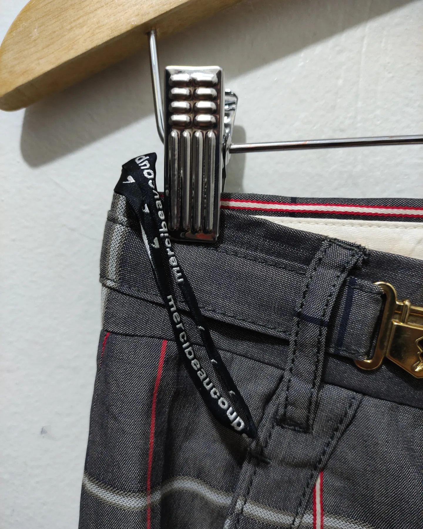 Issey Miyake × mercibeaucoup Mercibaucoup Issey Miyake Plaid Slack Pant Nice Design Size US 30 / EU 46 - 7 Thumbnail