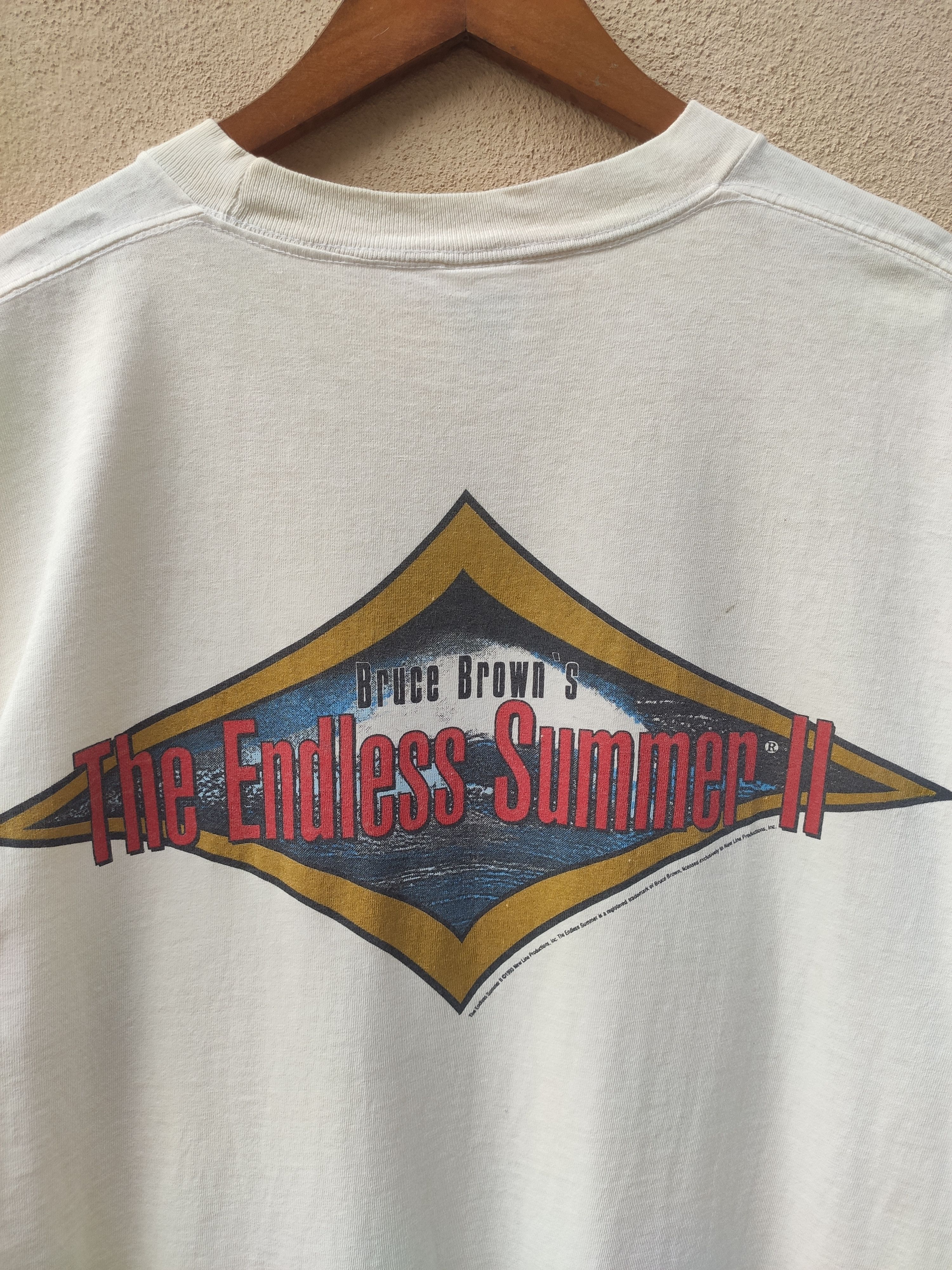 Vintage 🔥 Vtg 90s Vintage The Endless Summer t shirt bruce brown Size US L / EU 52-54 / 3 - 1 Thumbnail