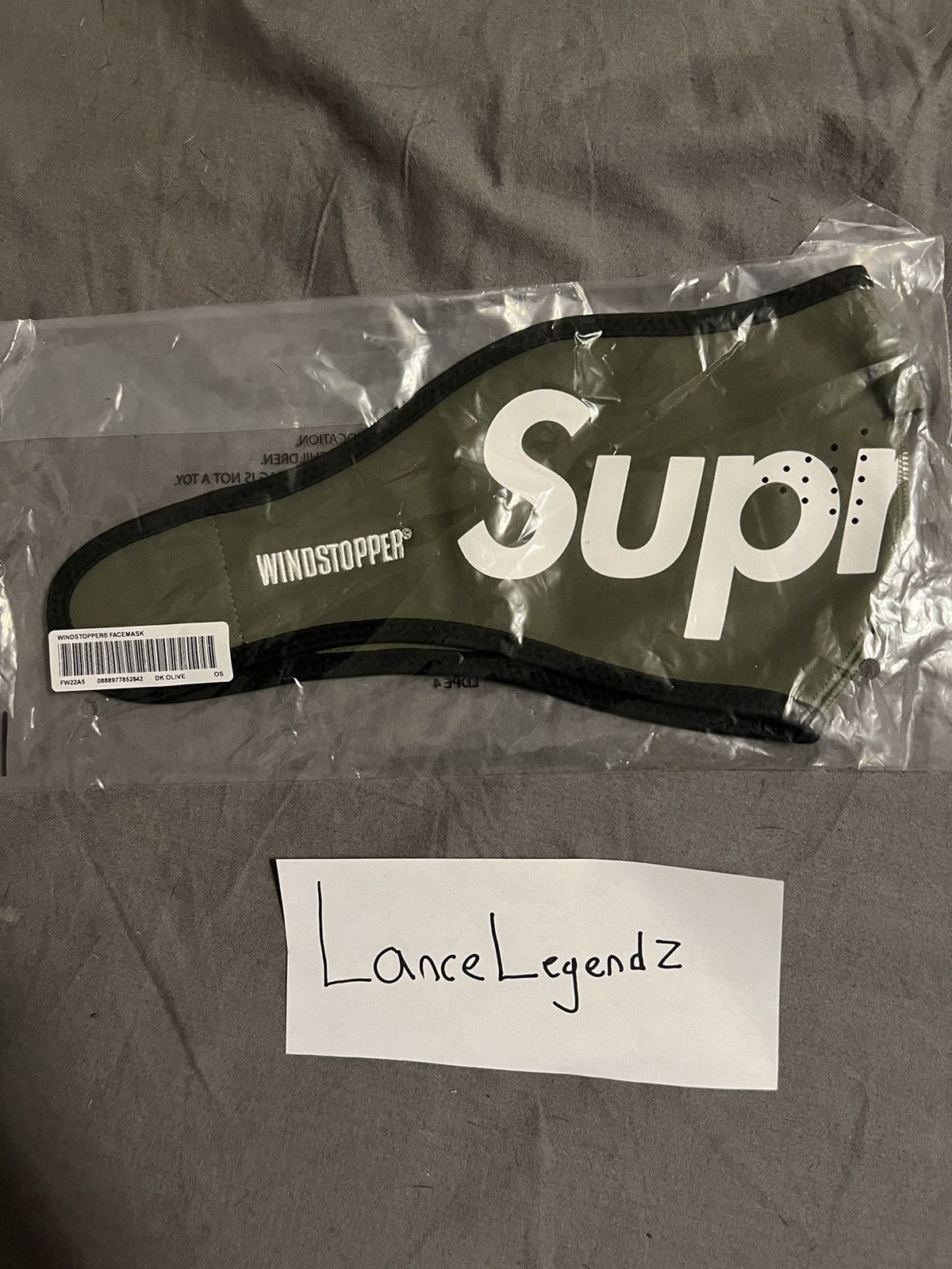 Supreme Windstopper Face Mask | Grailed