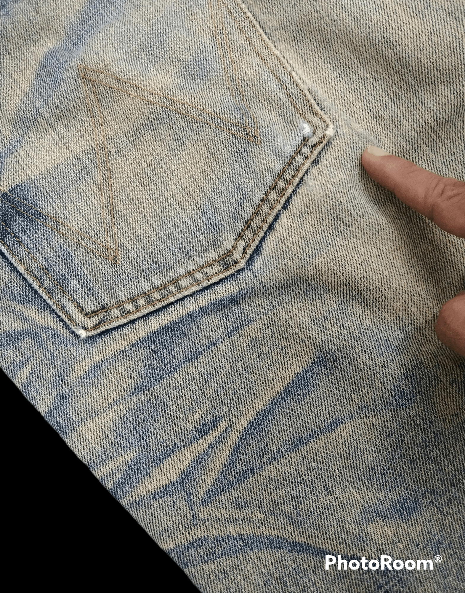 Rusty THRASH RUSTY WRANGLER BLUE BELL DENIM PANTS Size US 33 - 7 Thumbnail