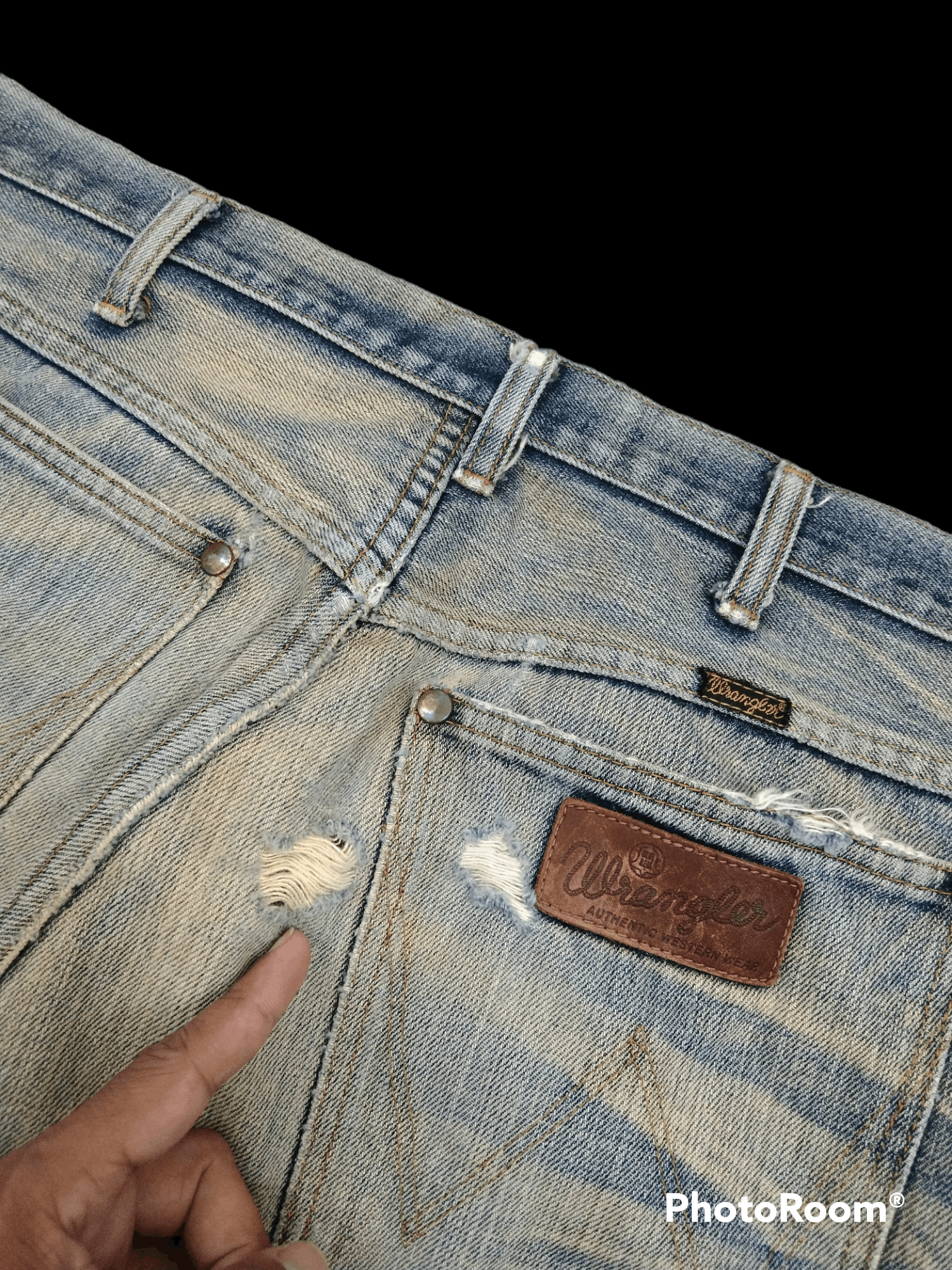 Rusty THRASH RUSTY WRANGLER BLUE BELL DENIM PANTS Size US 33 - 6 Thumbnail