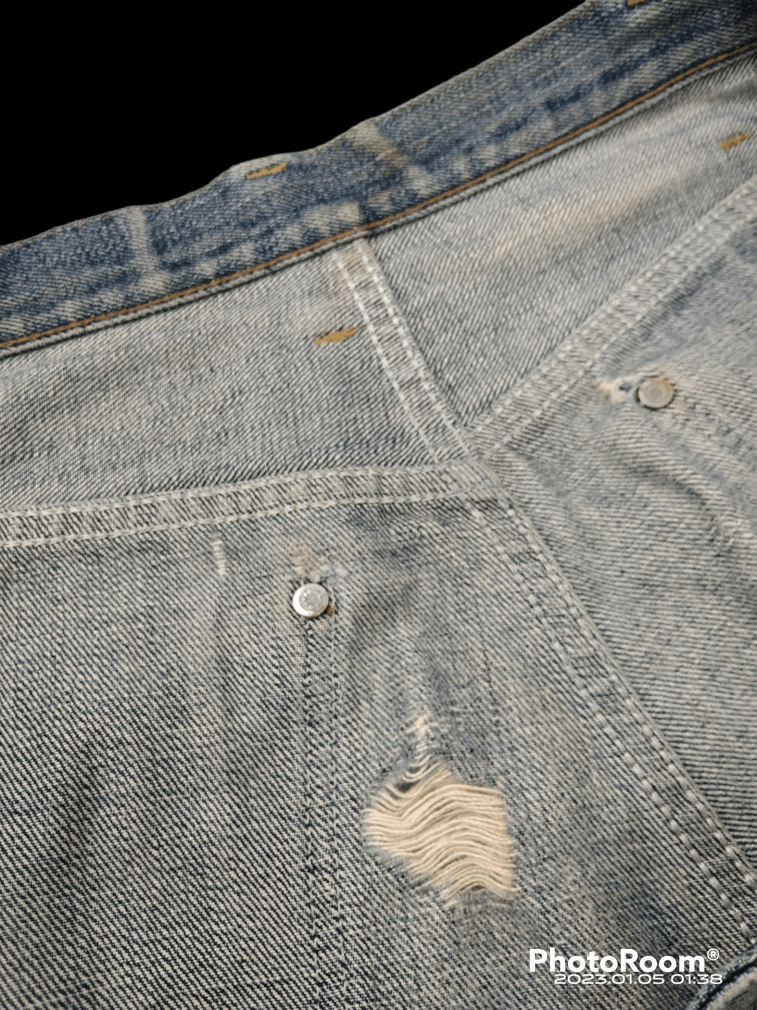 Rusty THRASH RUSTY WRANGLER BLUE BELL DENIM PANTS Size US 33 - 9 Thumbnail