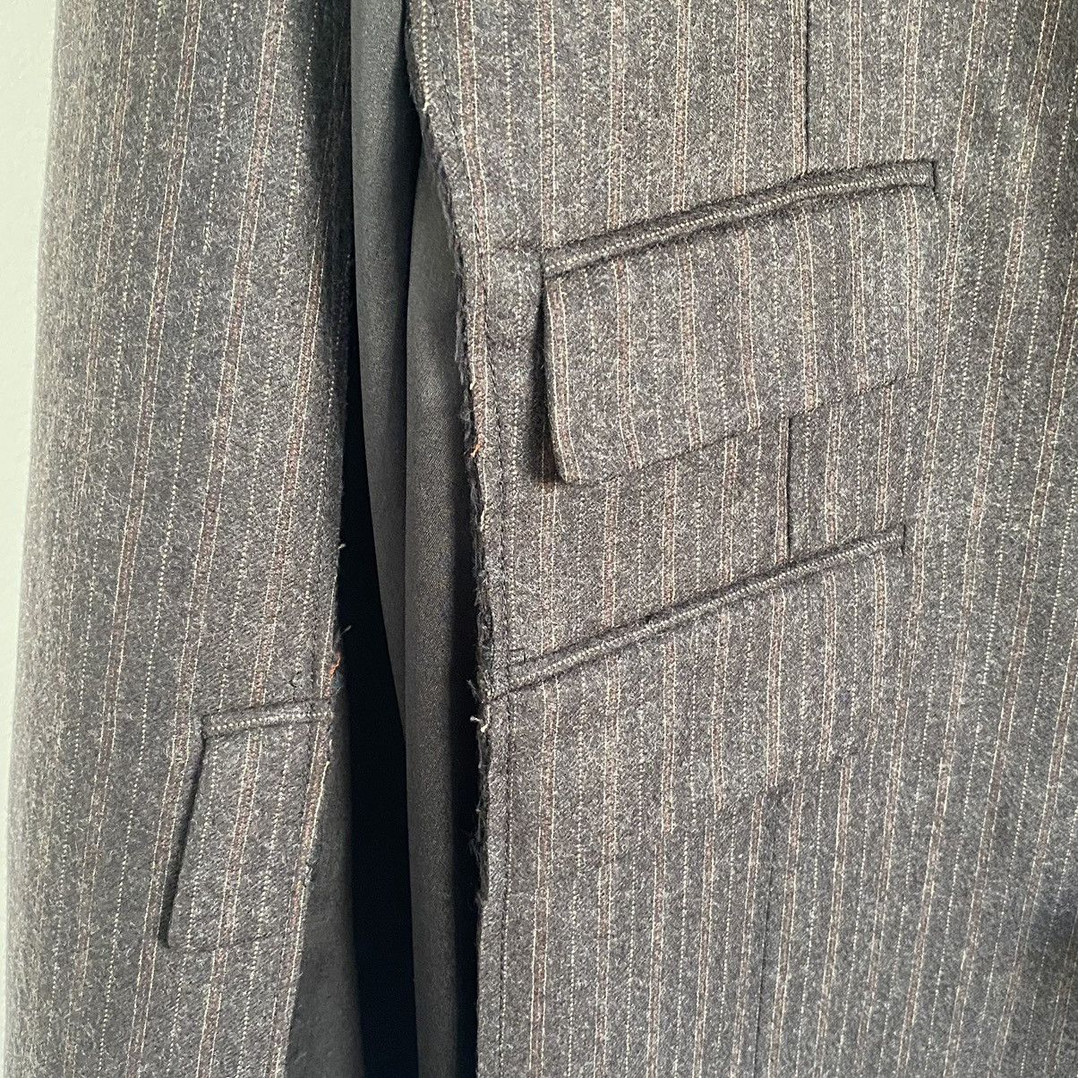 Maison Margiela Maison Margiela Oversized Pinstripe Cape-Sleeve Blazer Size M / US 6-8 / IT 42-44 - 4 Thumbnail