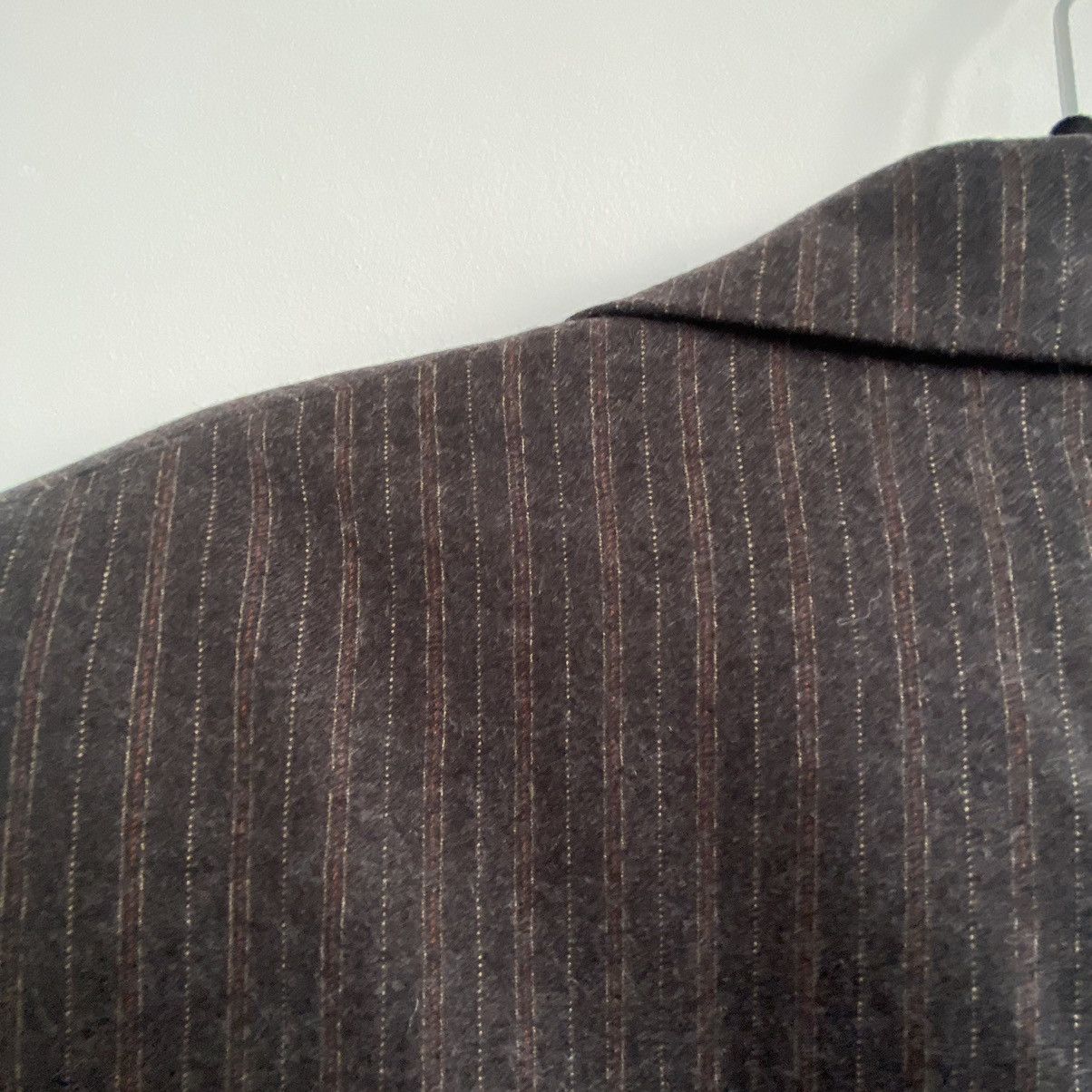 Maison Margiela Maison Margiela Oversized Pinstripe Cape-Sleeve Blazer Size M / US 6-8 / IT 42-44 - 3 Thumbnail