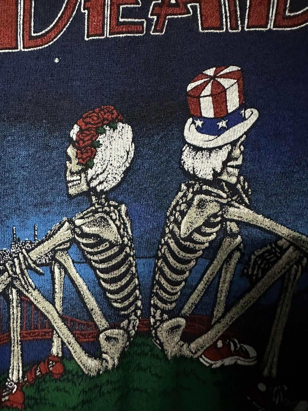 Band Tees Vintage 80s Grateful Dead Promo Tee Size US M / EU 48-50 / 2 - 4 Thumbnail