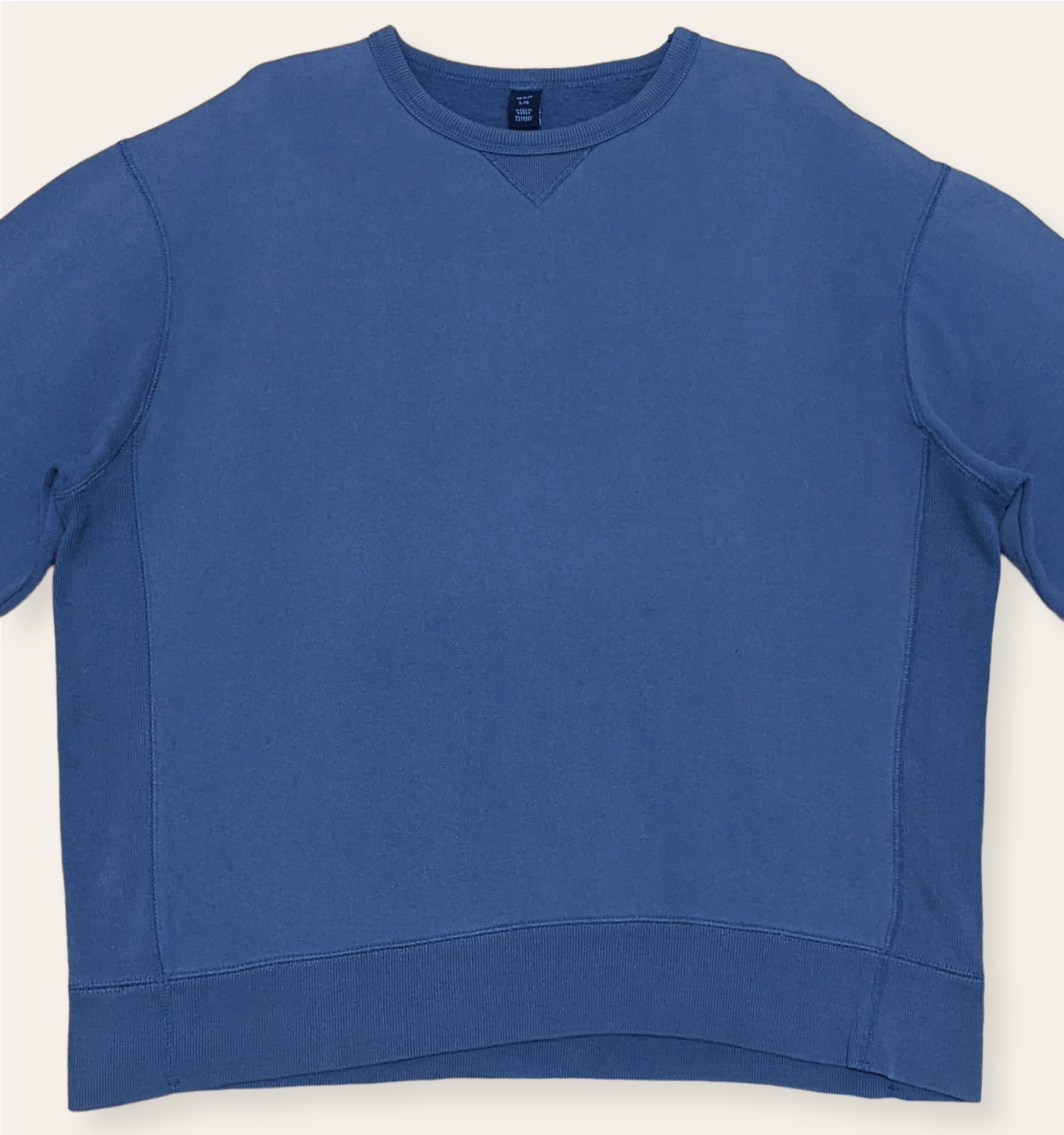 Gap × Unsound Rags × Vintage Vintage 90s Gap Blank Sweatshirt Size US L / EU 52-54 / 3 - 3 Thumbnail