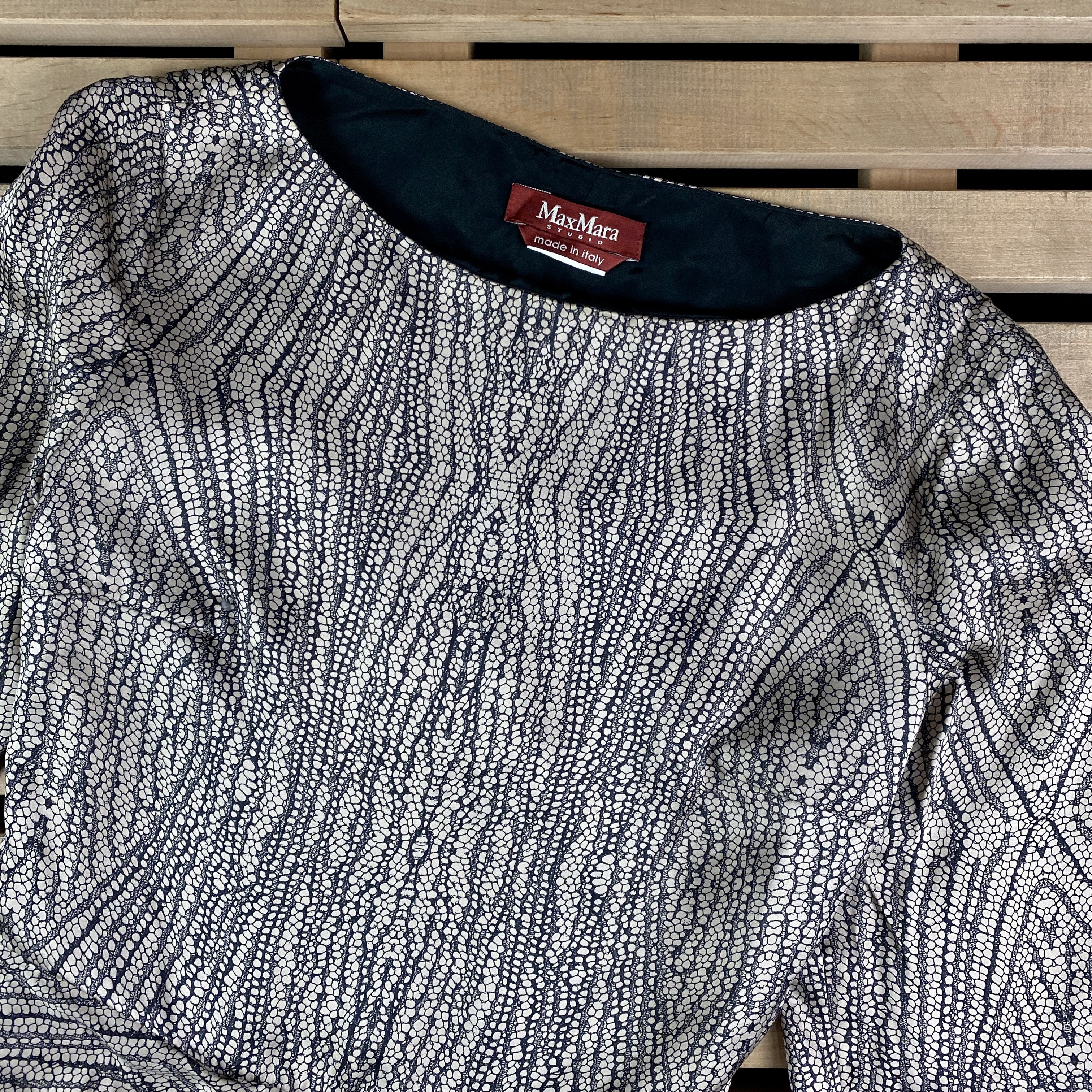 Max Mara Womens Dress Long Sleeve Max Mara Size S Size S / US 4 / IT 40 - 2 Thumbnail