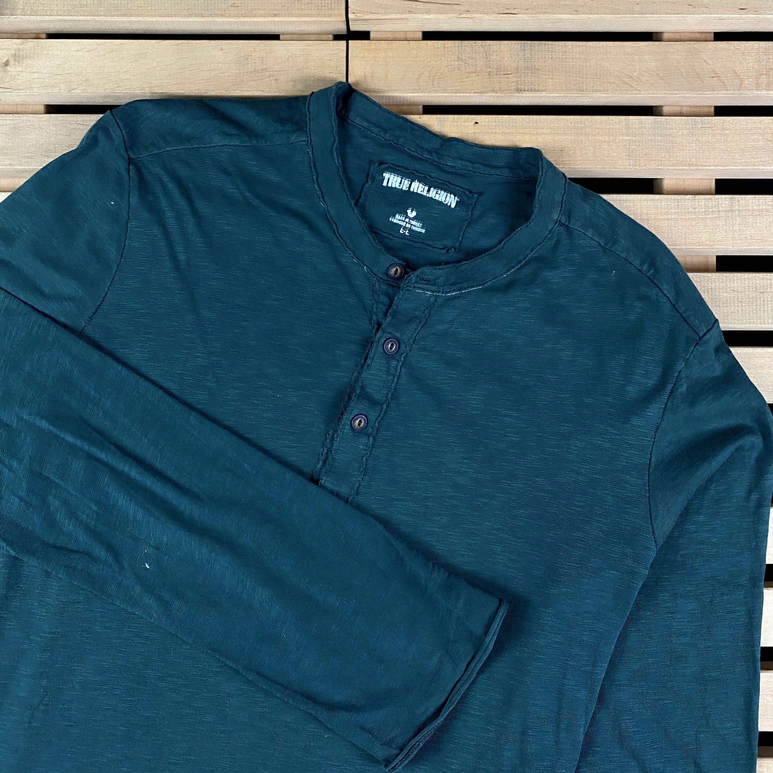 True Religion Mens T Shirt Long Sleeve True Religion Size L Size US L / EU 52-54 / 3 - 2 Thumbnail
