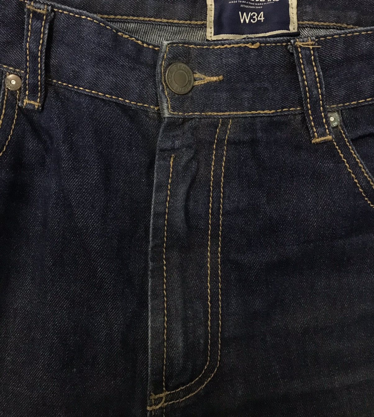 Japanese Brand GARAGE JEANS SUPERIOR PRODUCT TRUE DENIM PANTS Size US 34 / EU 50 - 11 Thumbnail