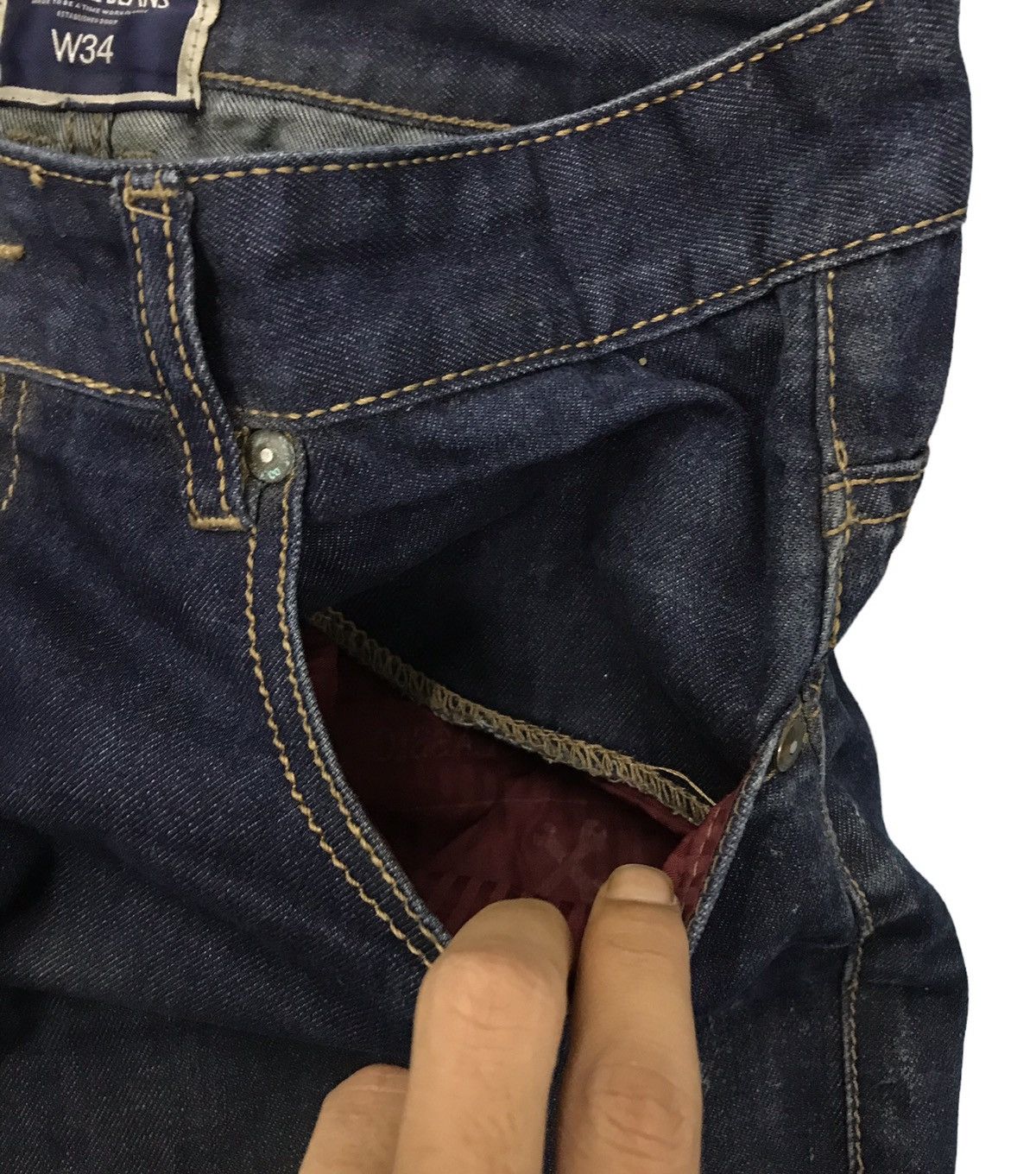 Japanese Brand GARAGE JEANS SUPERIOR PRODUCT TRUE DENIM PANTS Size US 34 / EU 50 - 6 Thumbnail