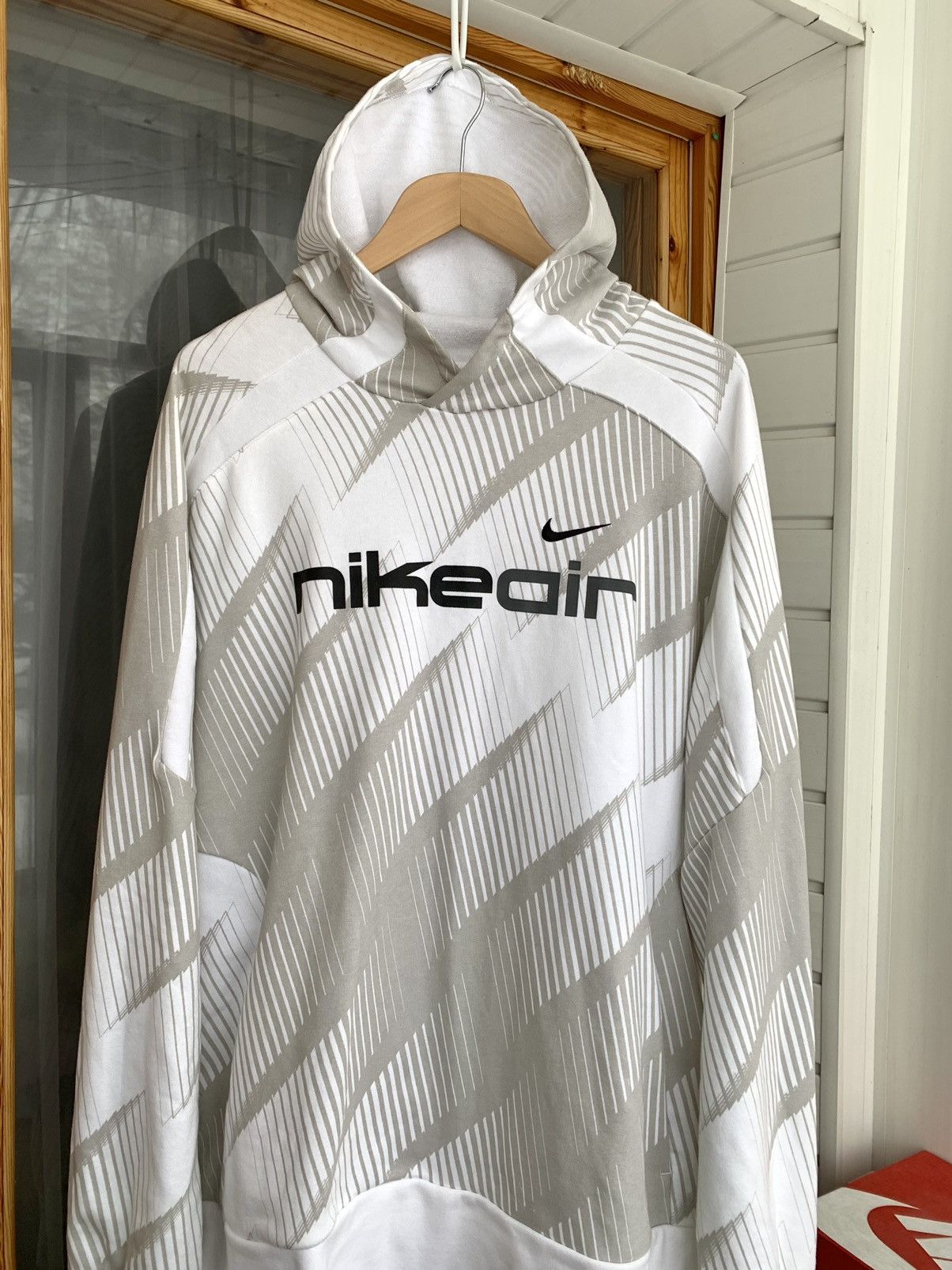 Vintage Nike AIR Vintage Big Logo Hoodie Men’s Size XXL Size US XXL / EU 58 / 5 - 2 Thumbnail