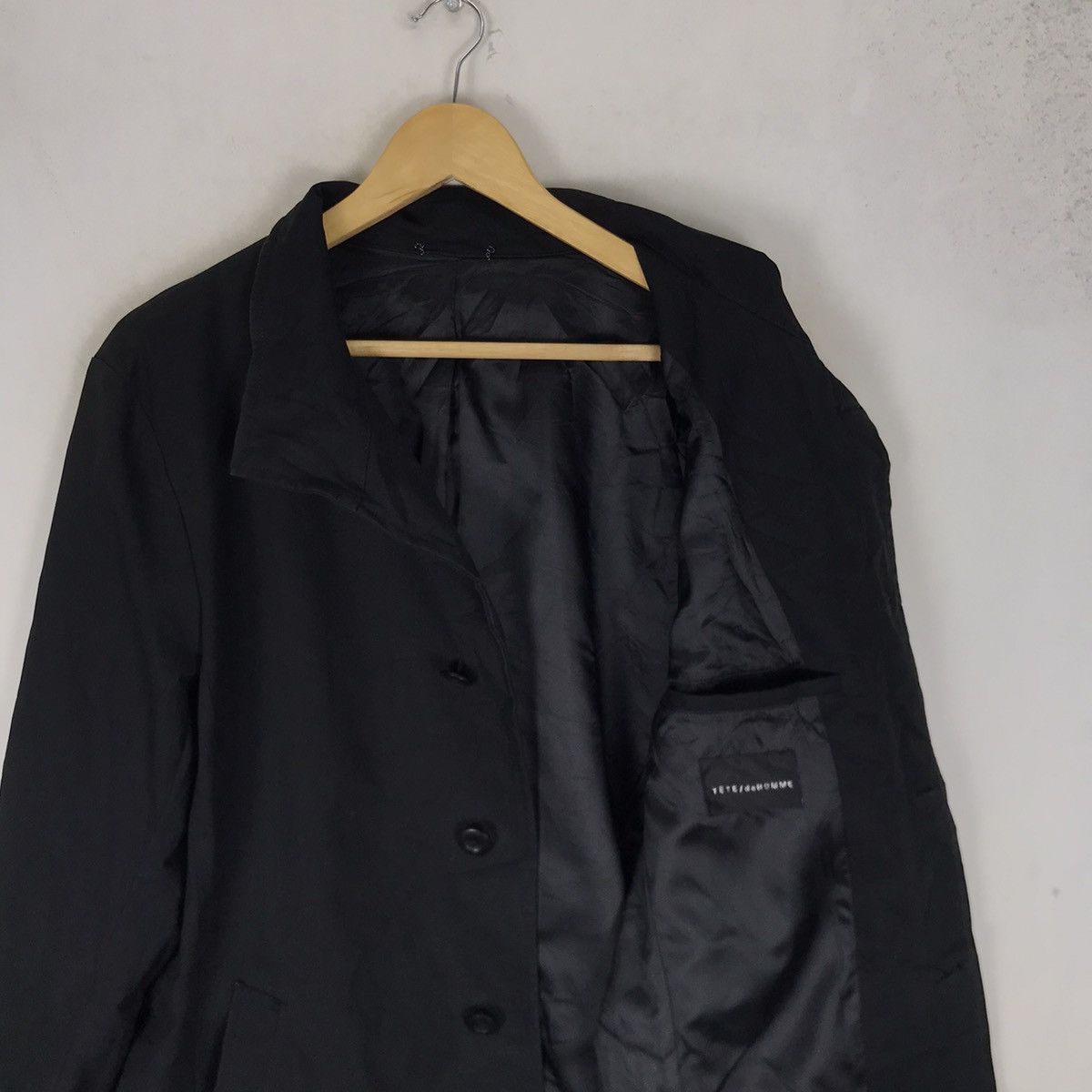 Tete Homme by Kazutaka Kato Trench Coat Long Coat