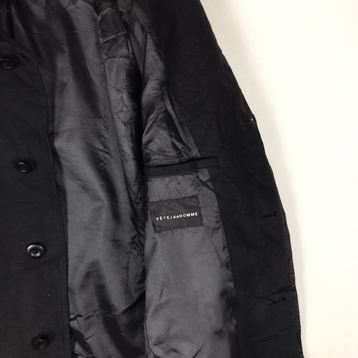 Tete Homme by Kazutaka Kato Trench Coat Long Coat