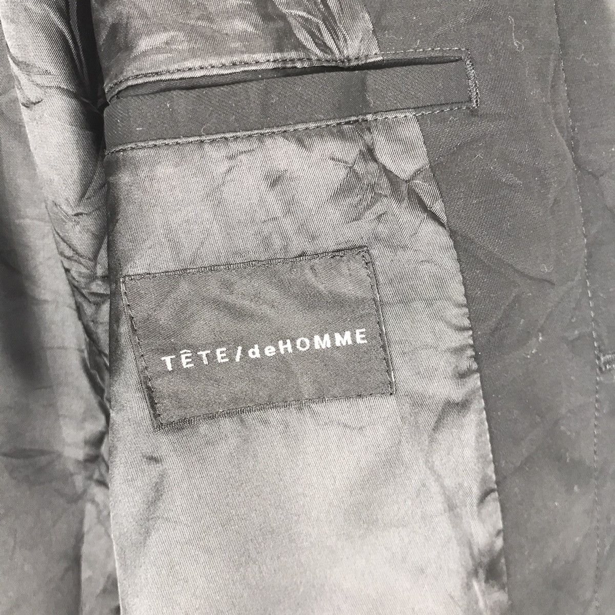 Tete Homme by Kazutaka Kato Trench Coat Long Coat
