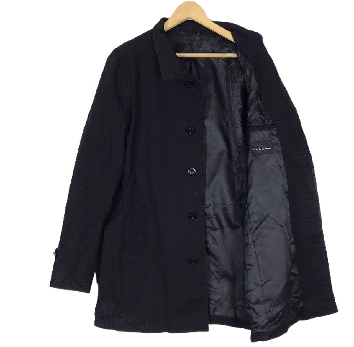 Tete Homme by Kazutaka Kato Trench Coat Long Coat
