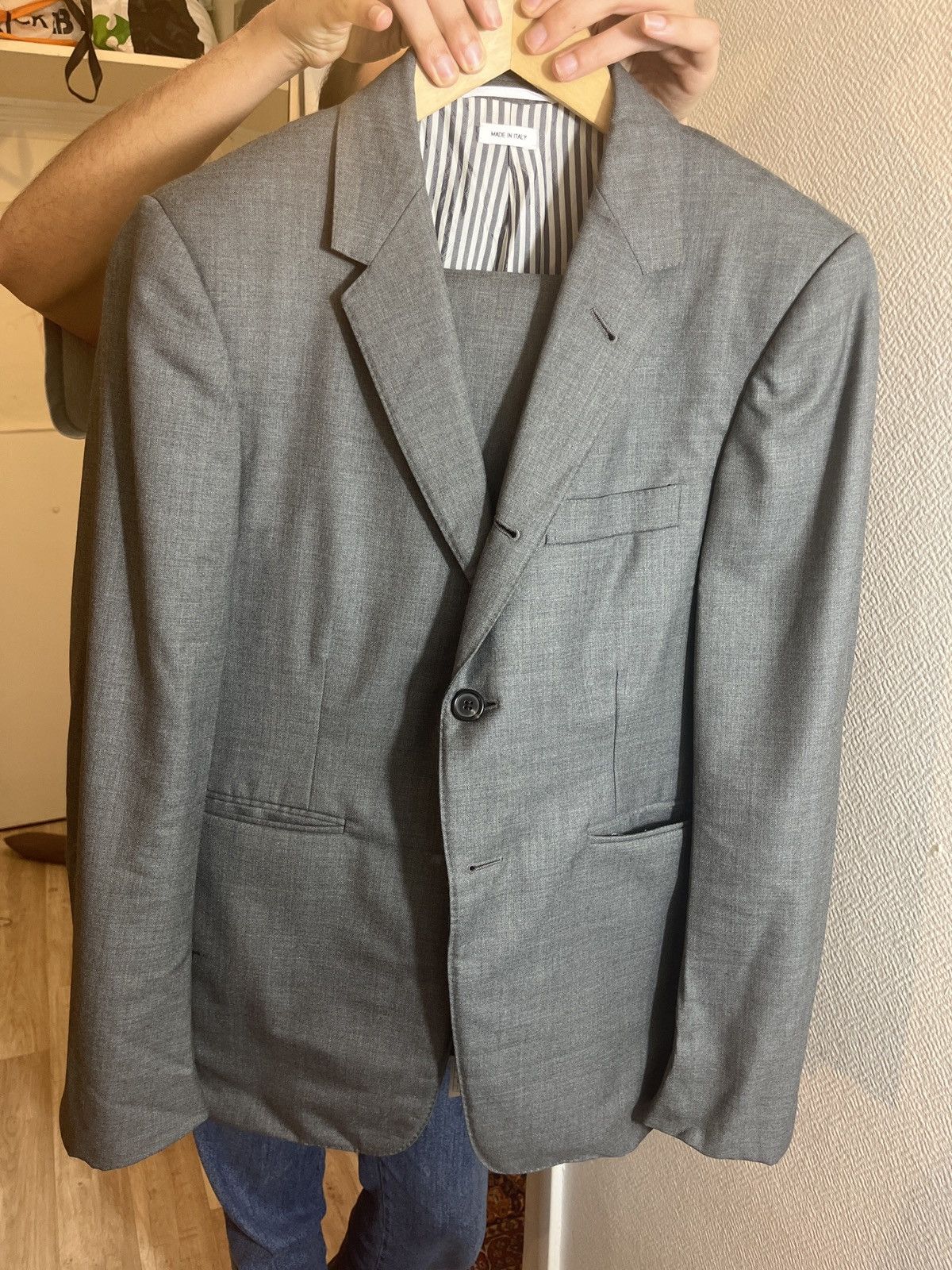 Thom Browne Uniform suit pants already hemmed Size 36R - 1 Thumbnail