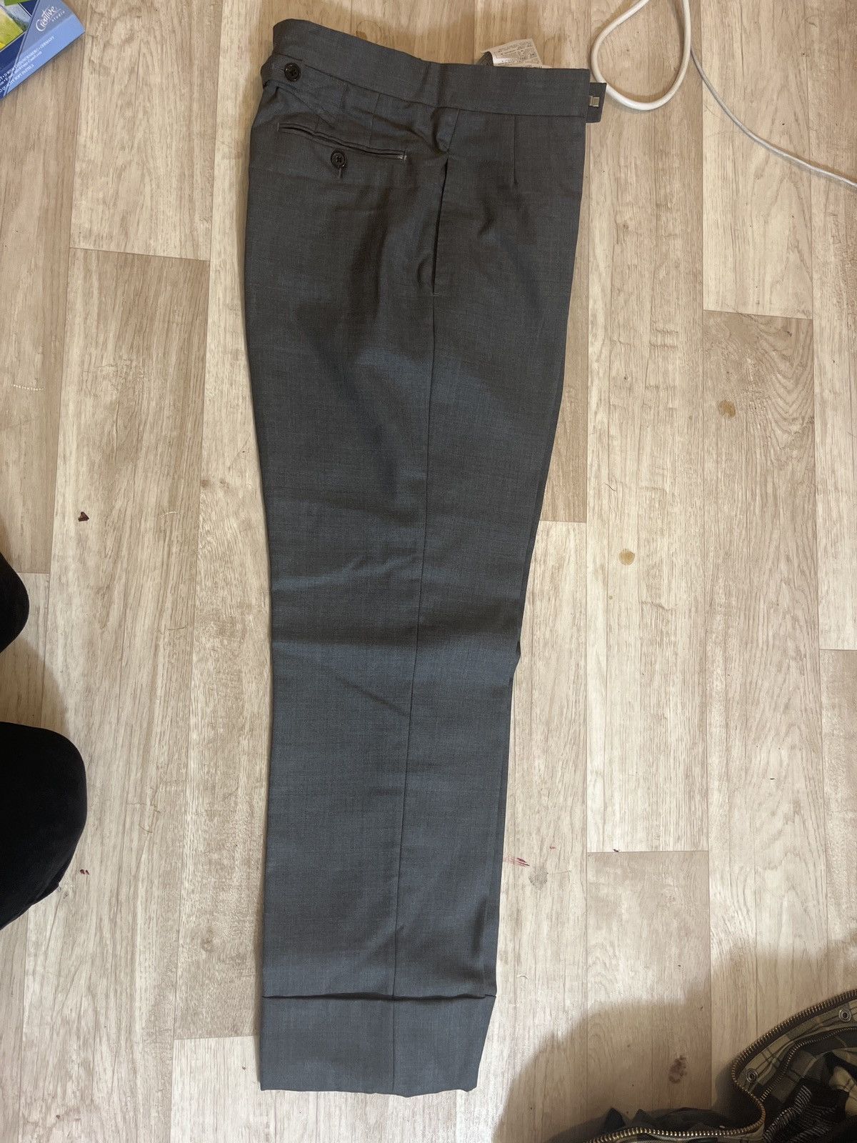 Thom Browne Uniform suit pants already hemmed Size 36R - 7 Thumbnail