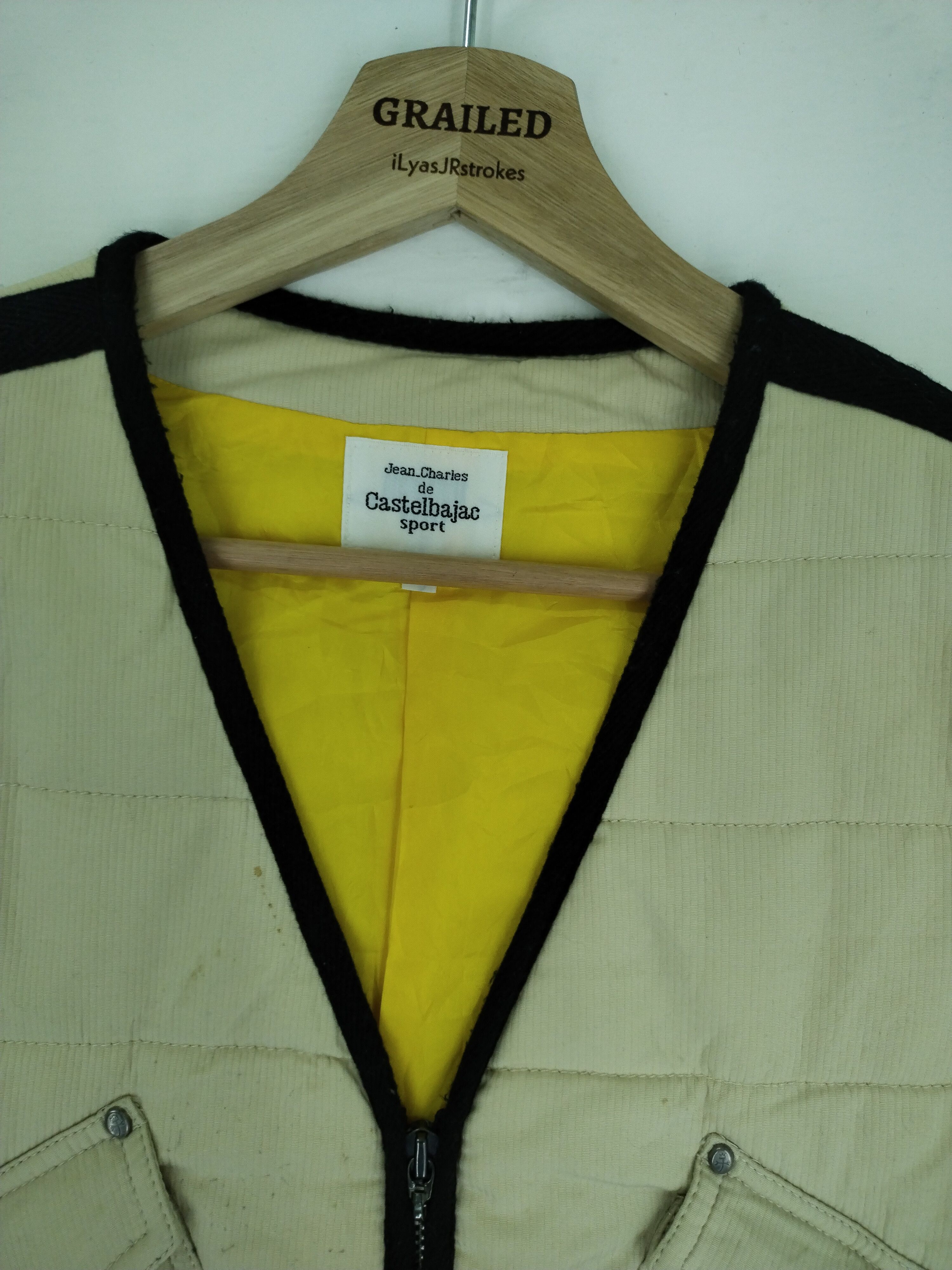 Jean Charles De Castelbajac Vintage Jean - Charles De Castelbajac Sport Big Logo Vest Size US L / EU 52-54 / 3 - 5 Thumbnail